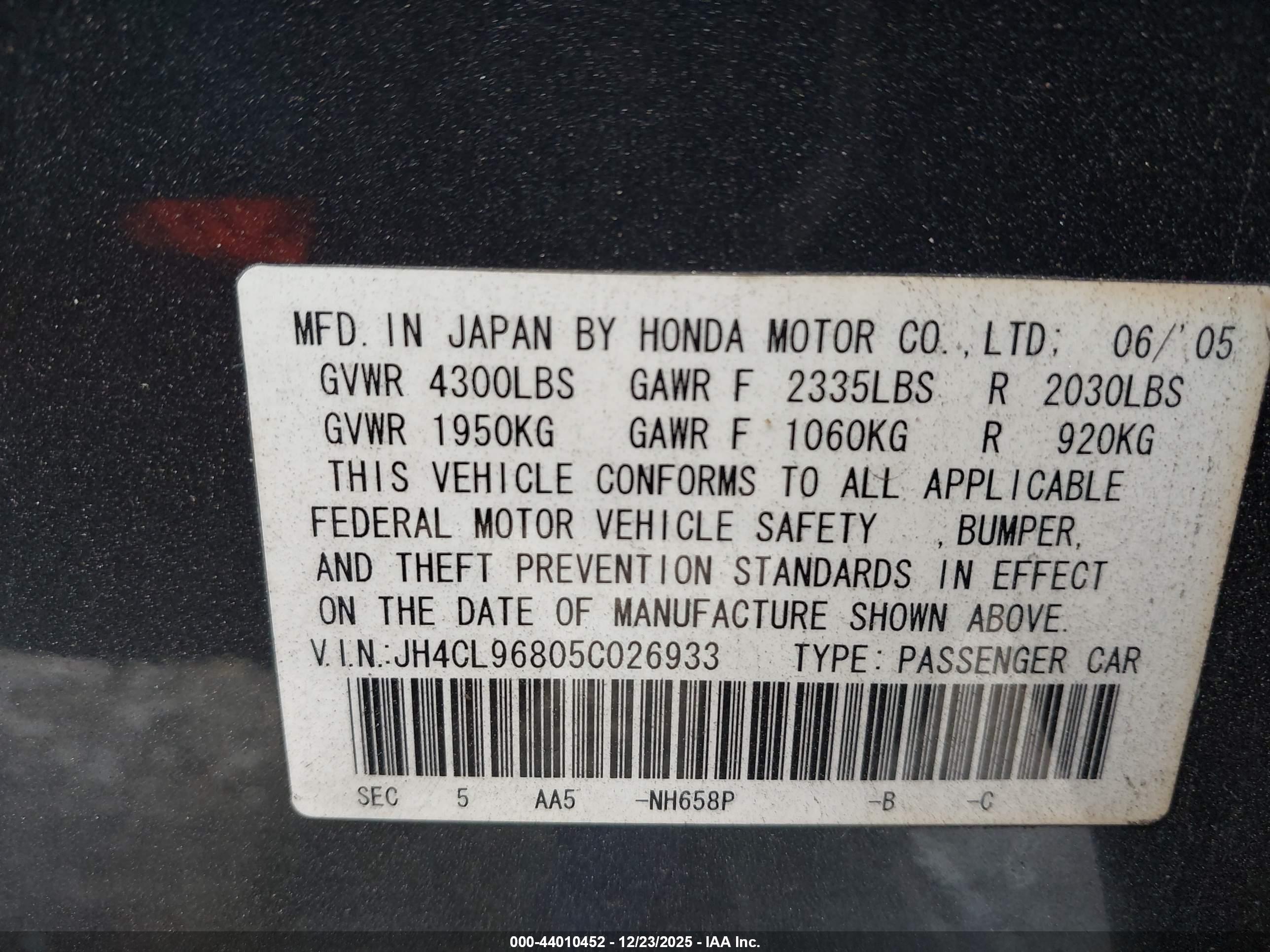ACURA TSX image 9
