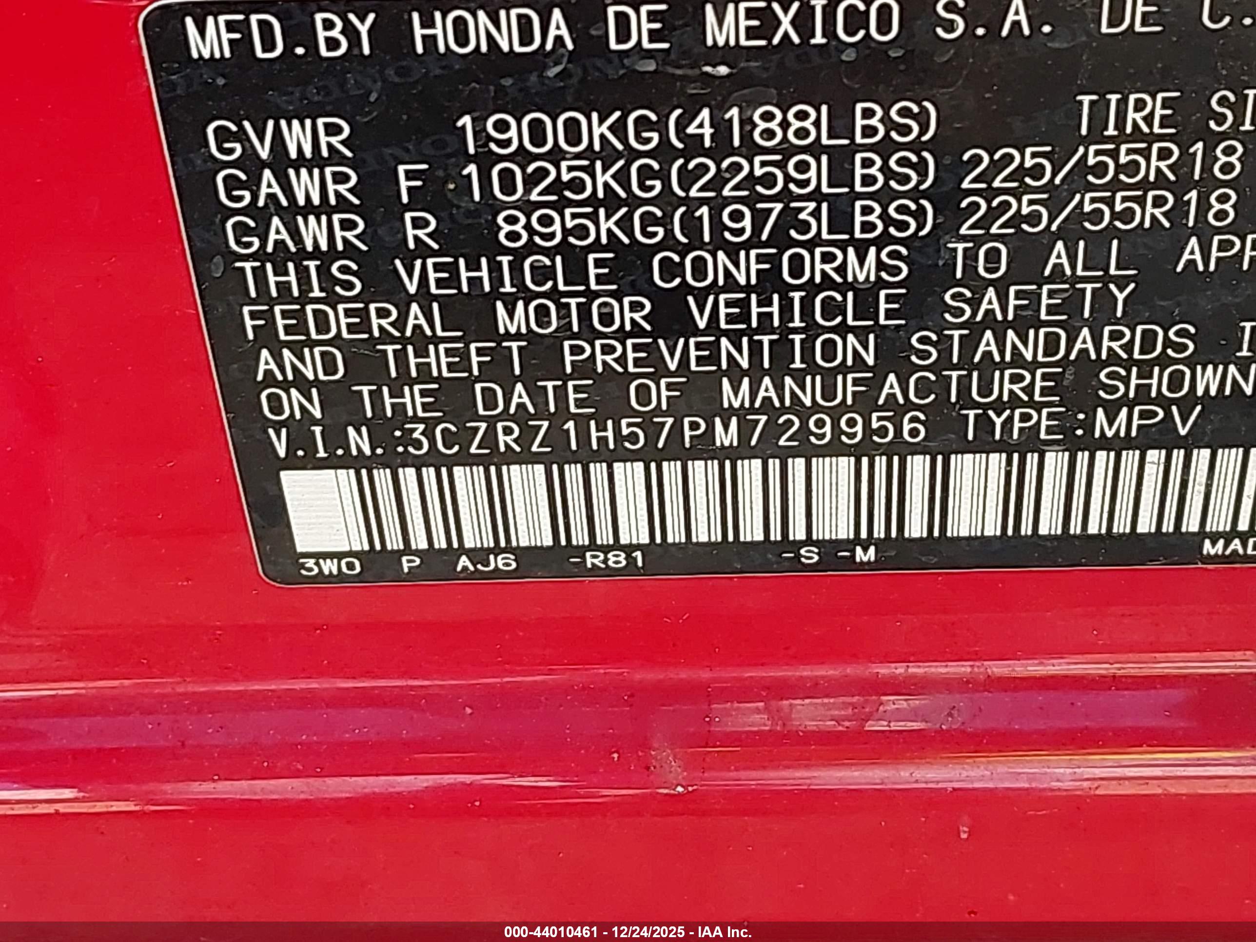 HONDA HR-V image 9