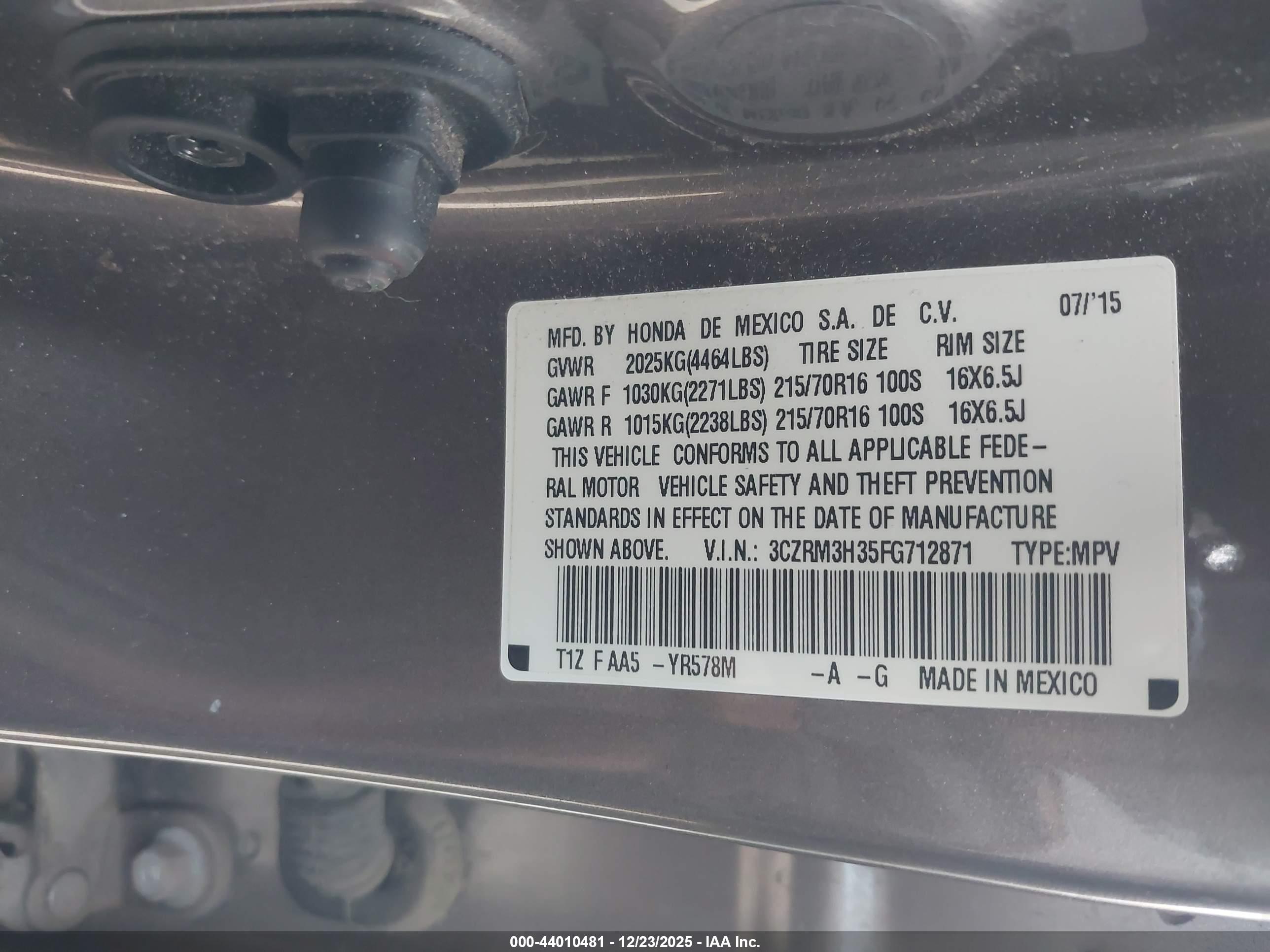 HONDA CR-V image 9