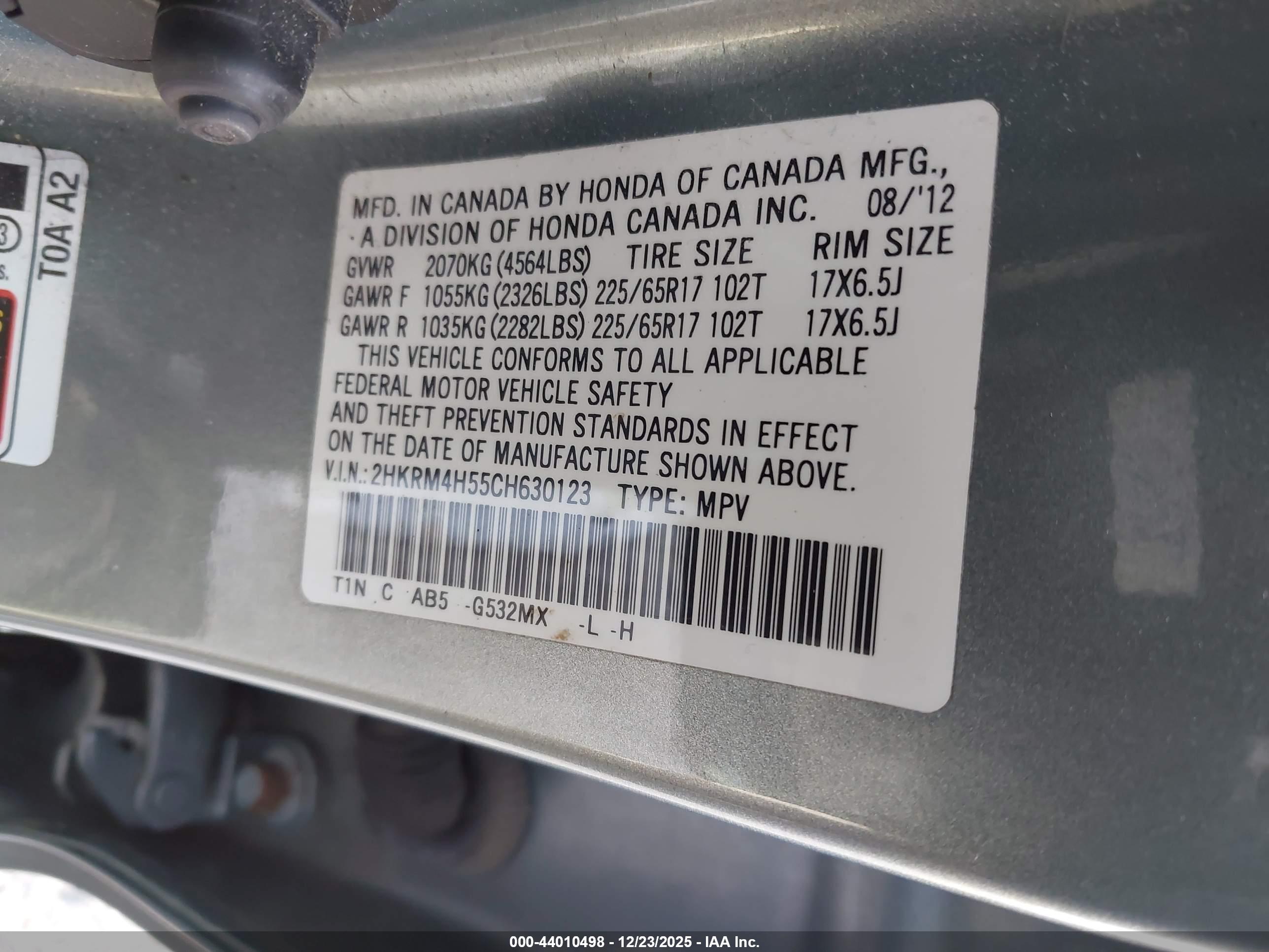 HONDA CR-V image 9
