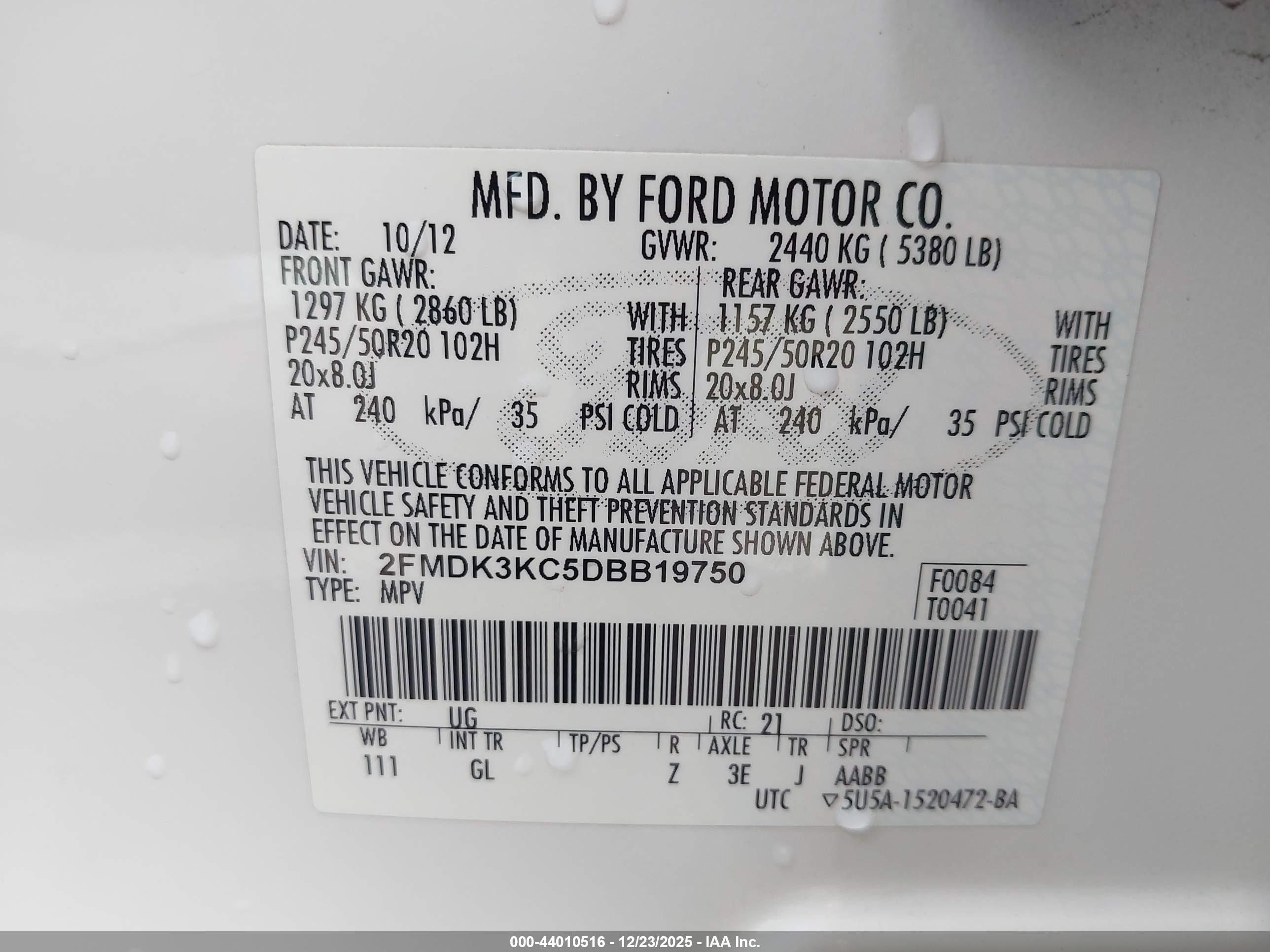 FORD EDGE image 9