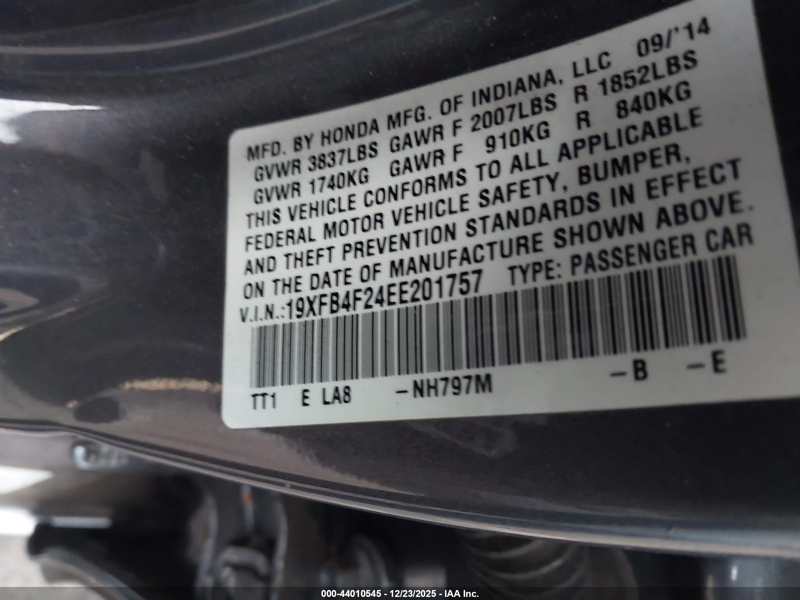 HONDA CIVIC image 9