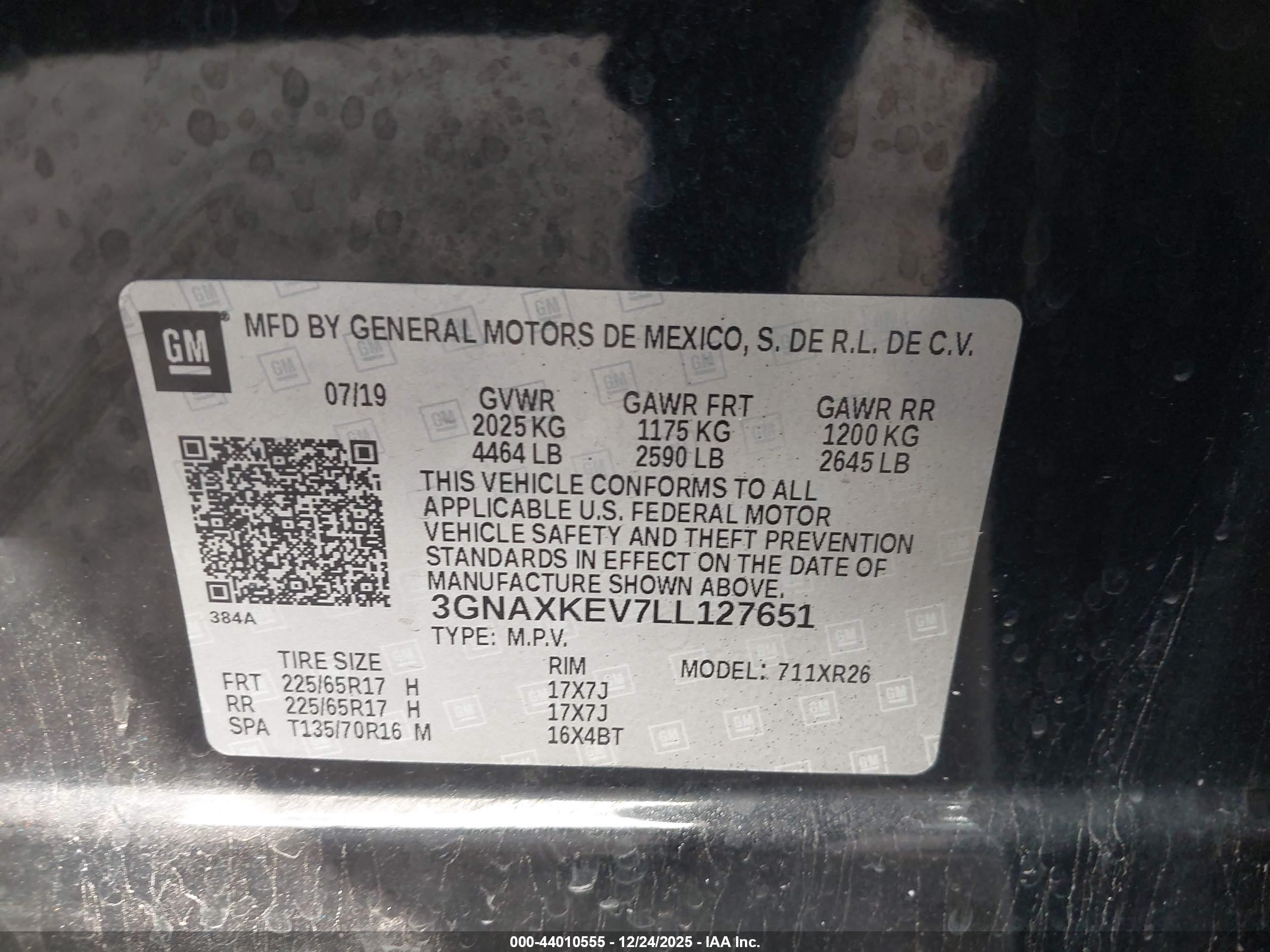 CHEVROLET EQUINOX image 9