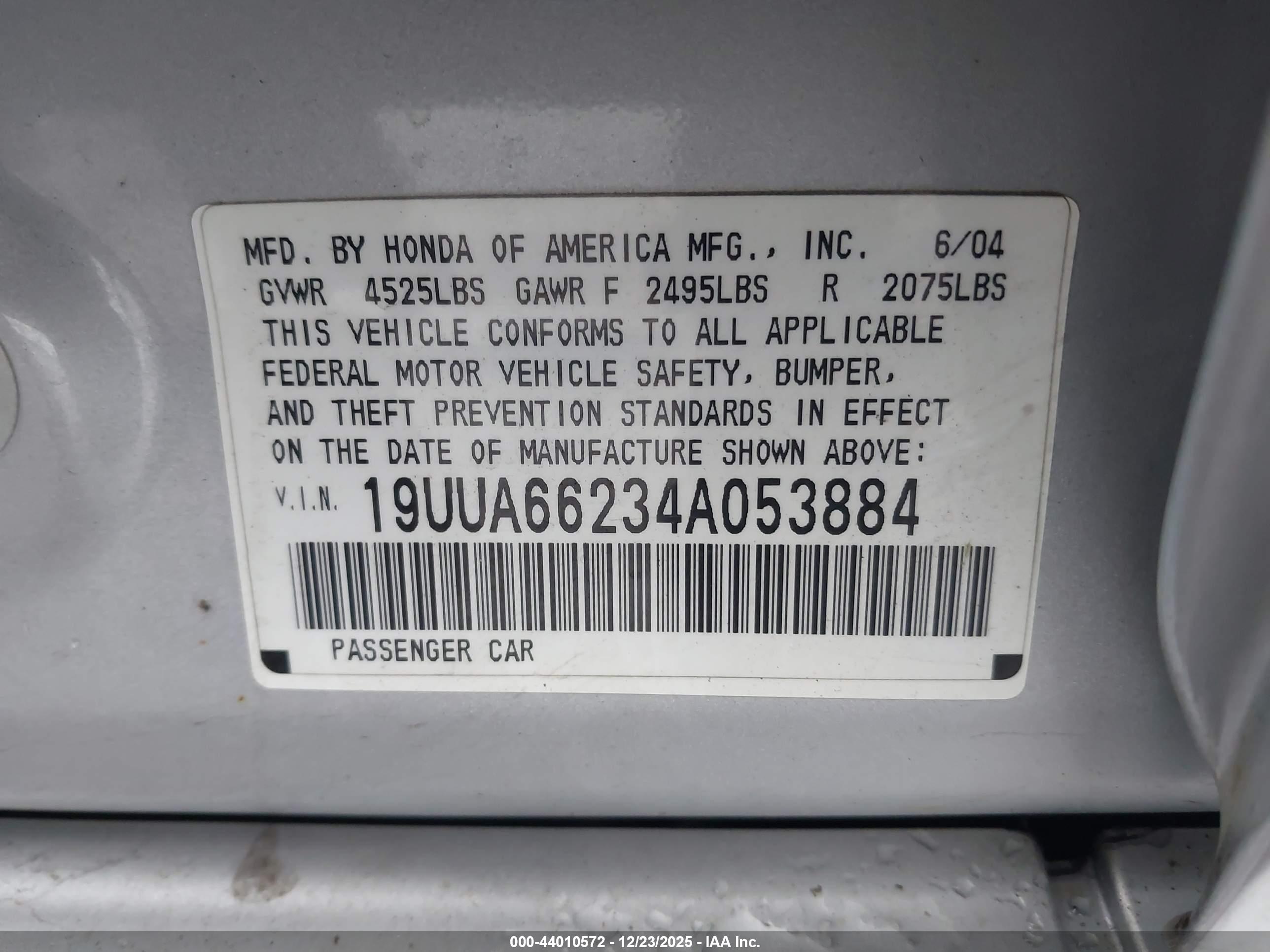 ACURA TL image 9