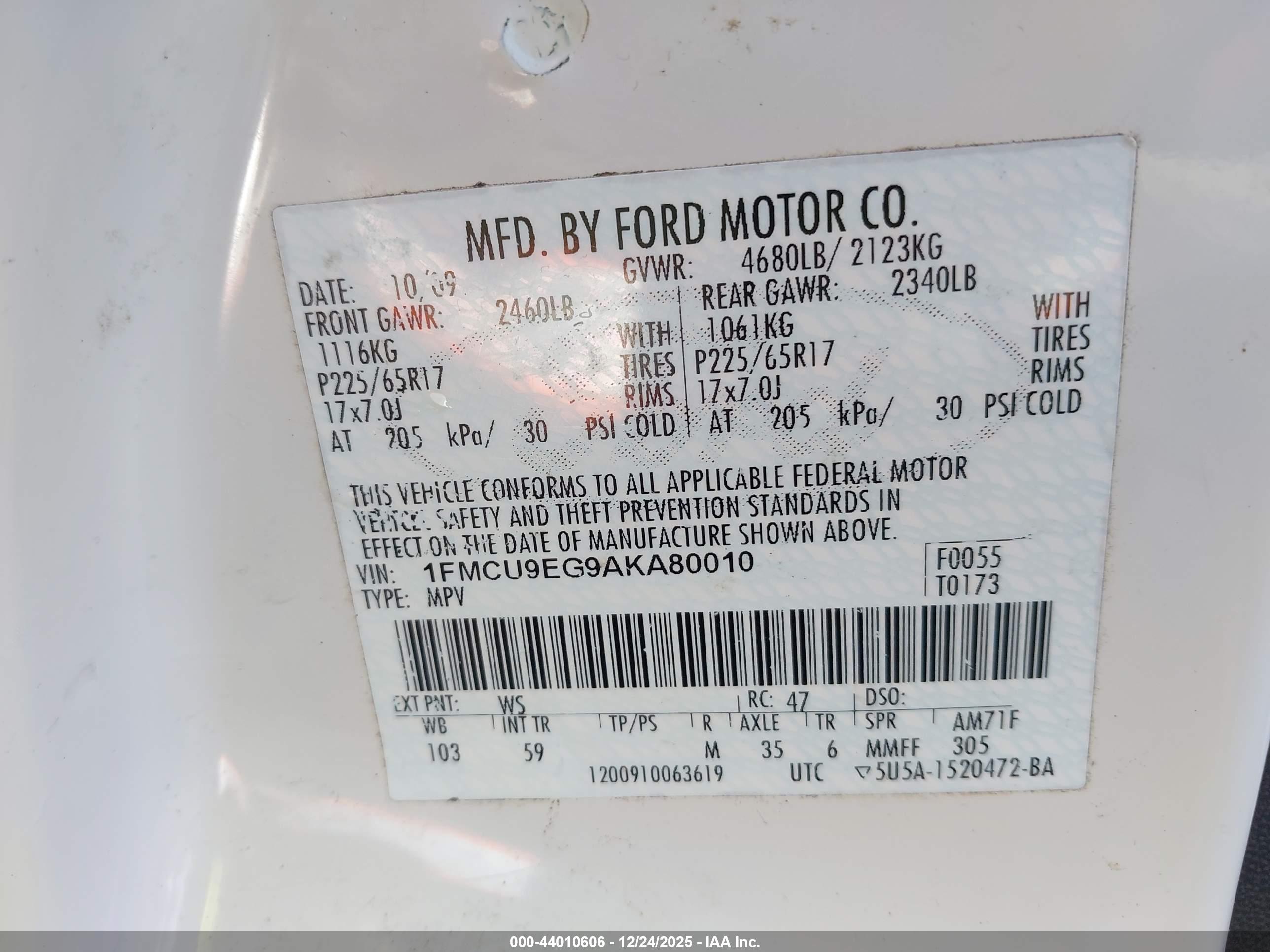 FORD ESCAPE image 9