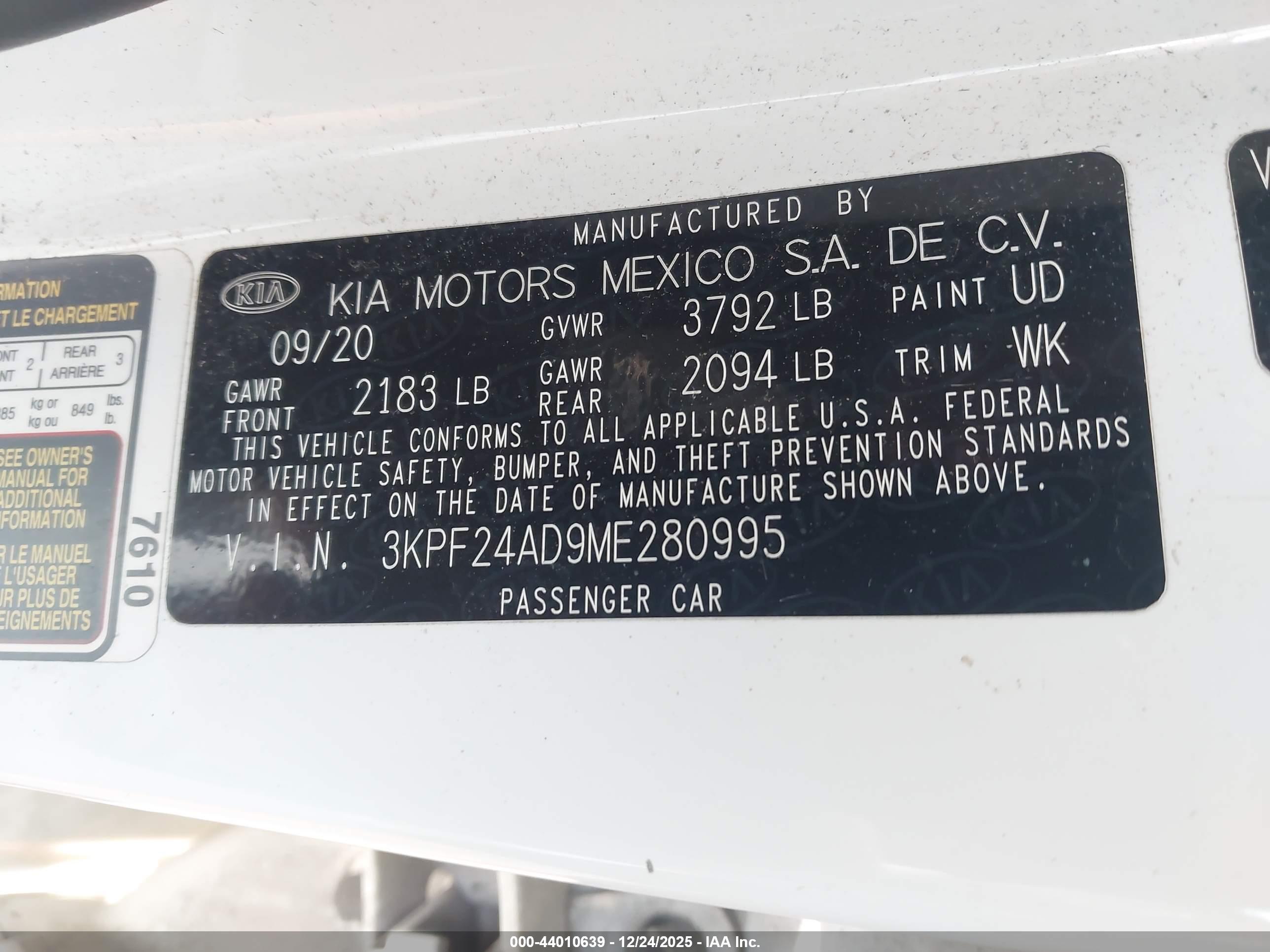 KIA FORTE image 9