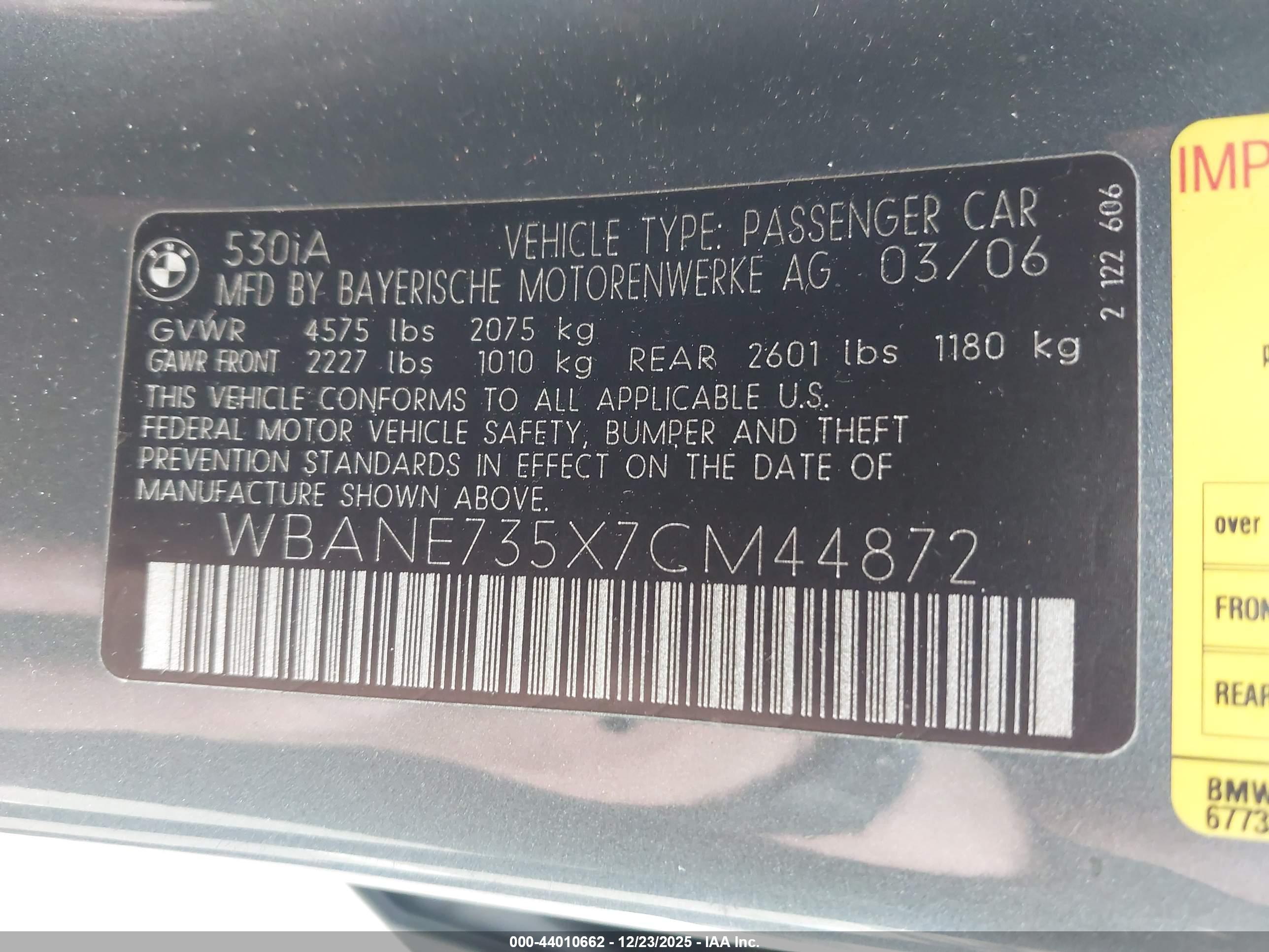 BMW 530I image 9