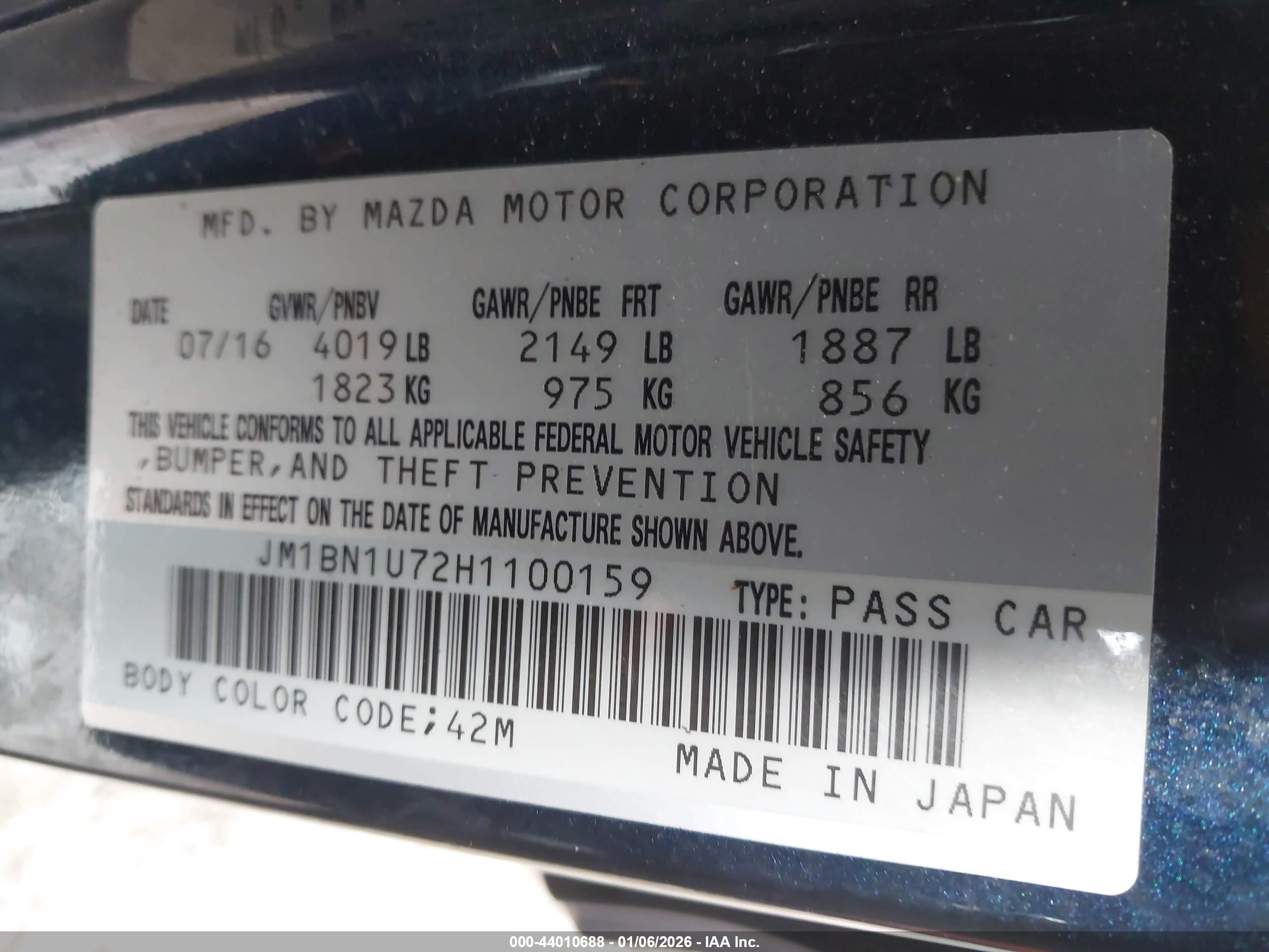 MAZDA MAZDA3 image 9