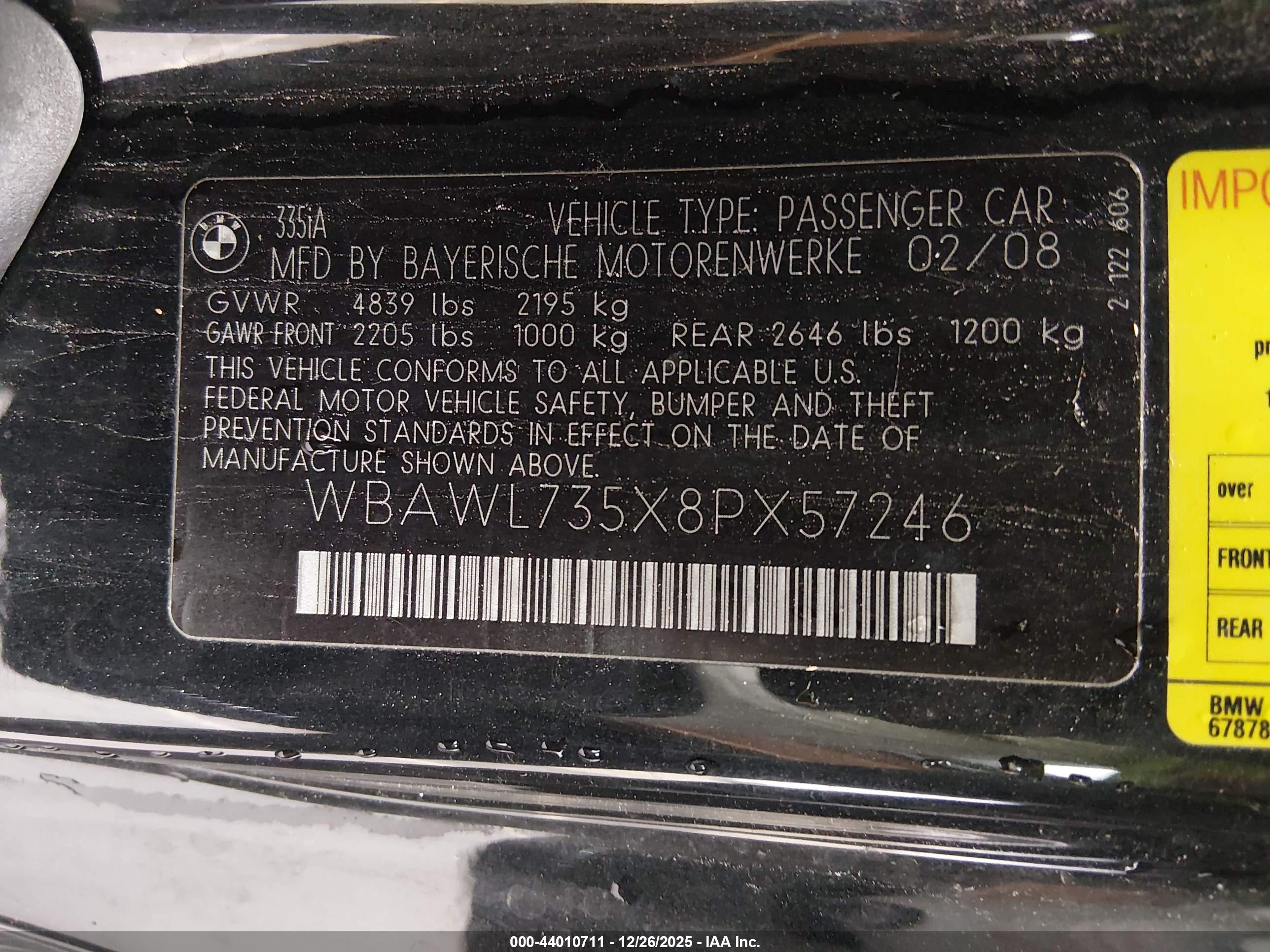 BMW 335I image 9