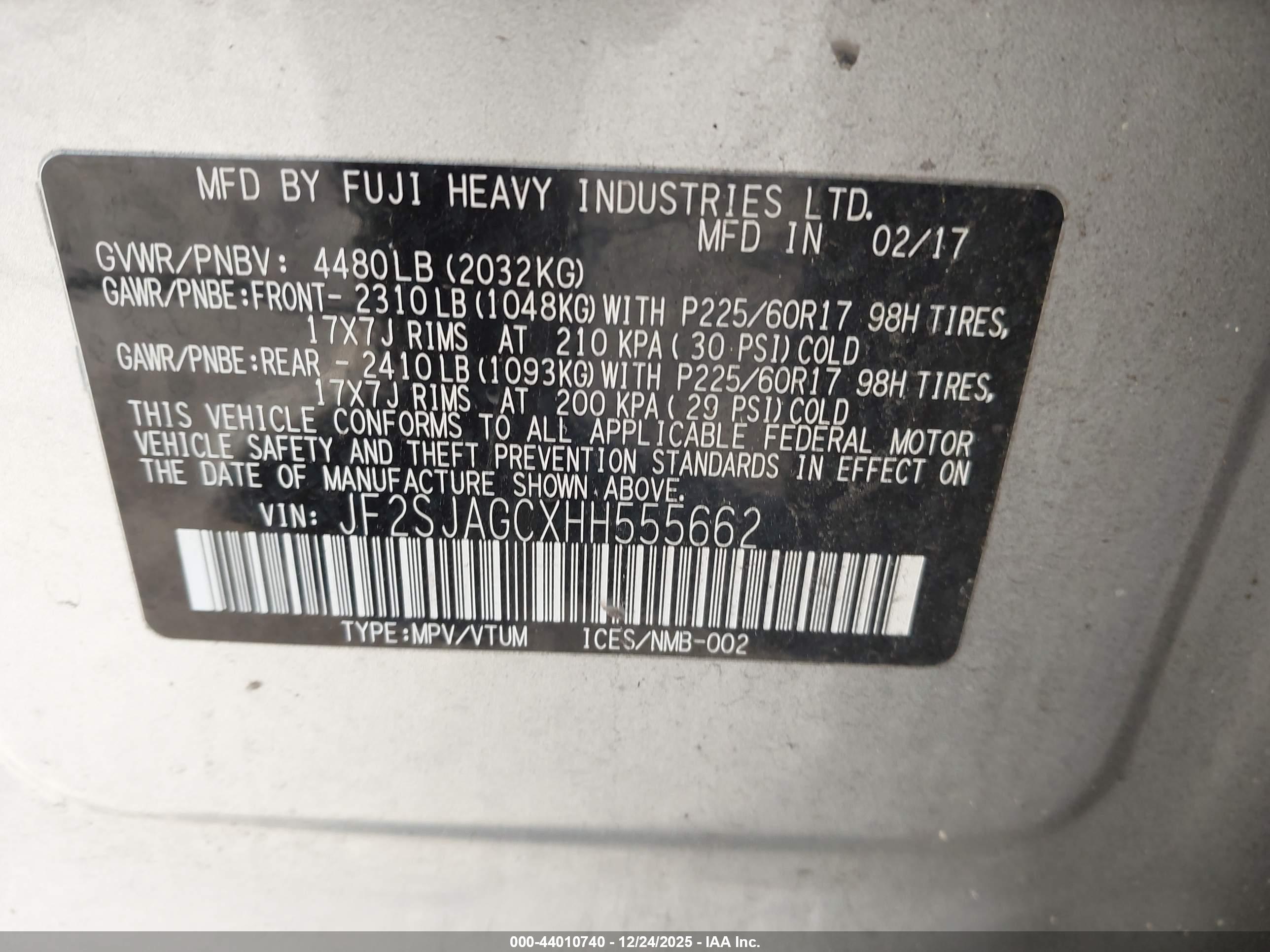 SUBARU FORESTER image 9