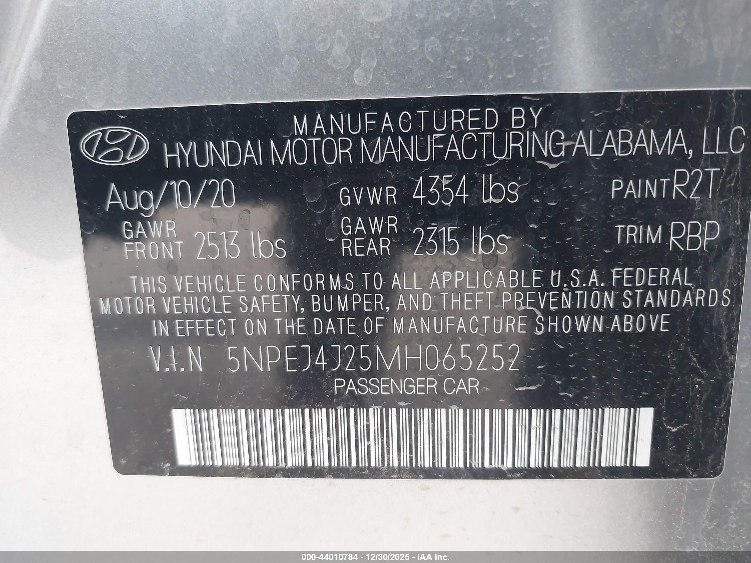 HYUNDAI SONATA image 9
