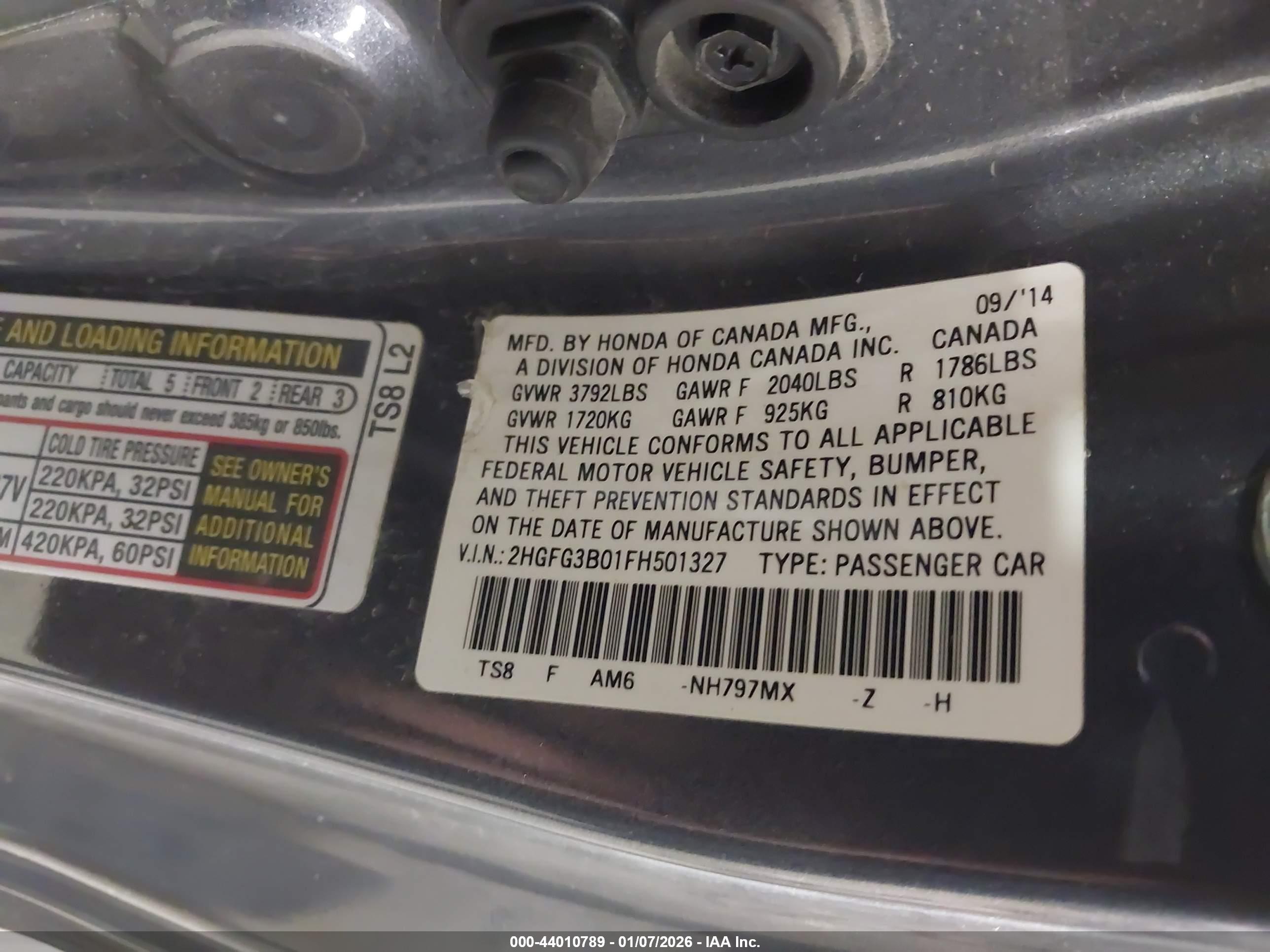 HONDA CIVIC image 9