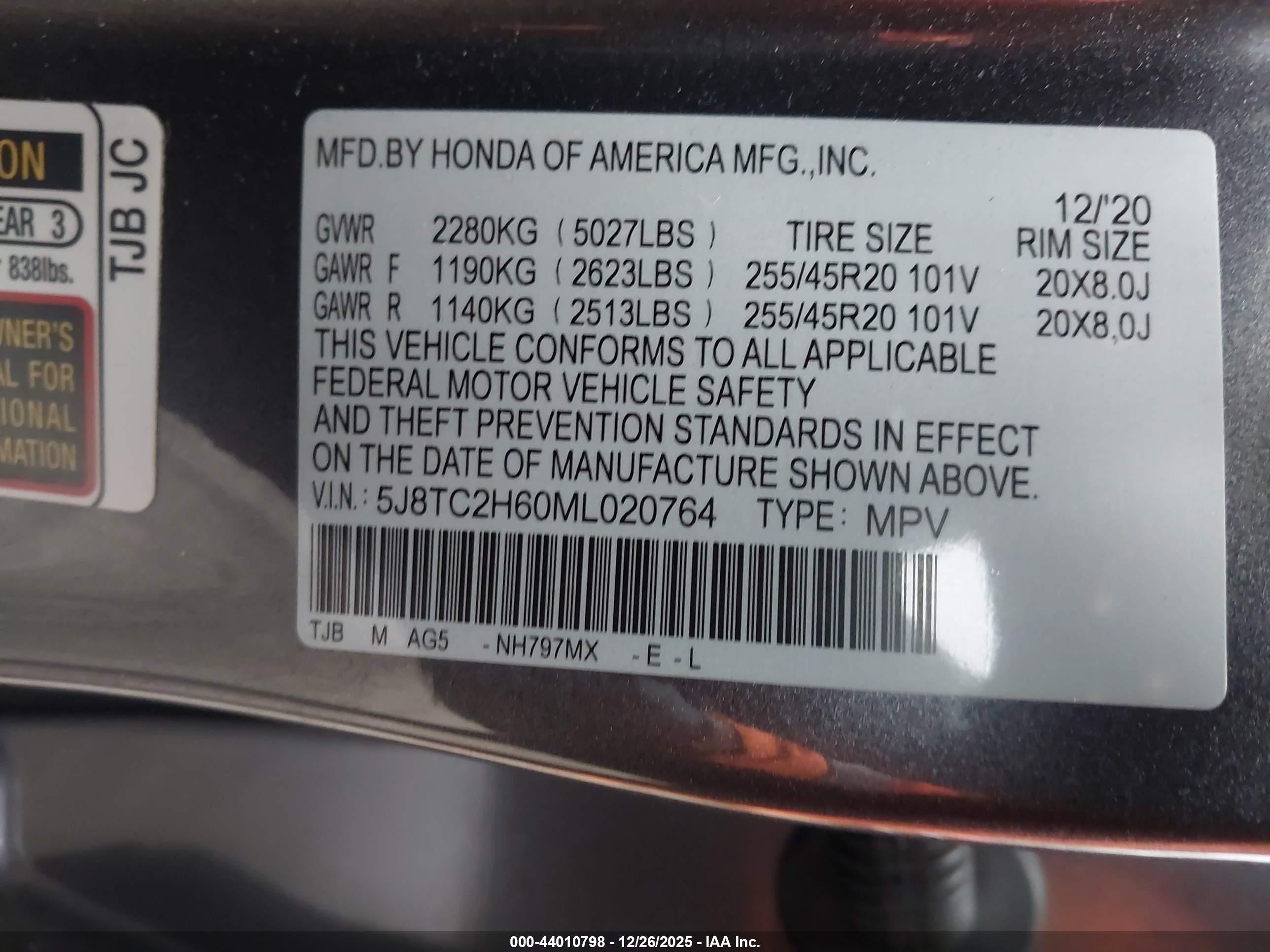 ACURA RDX image 9