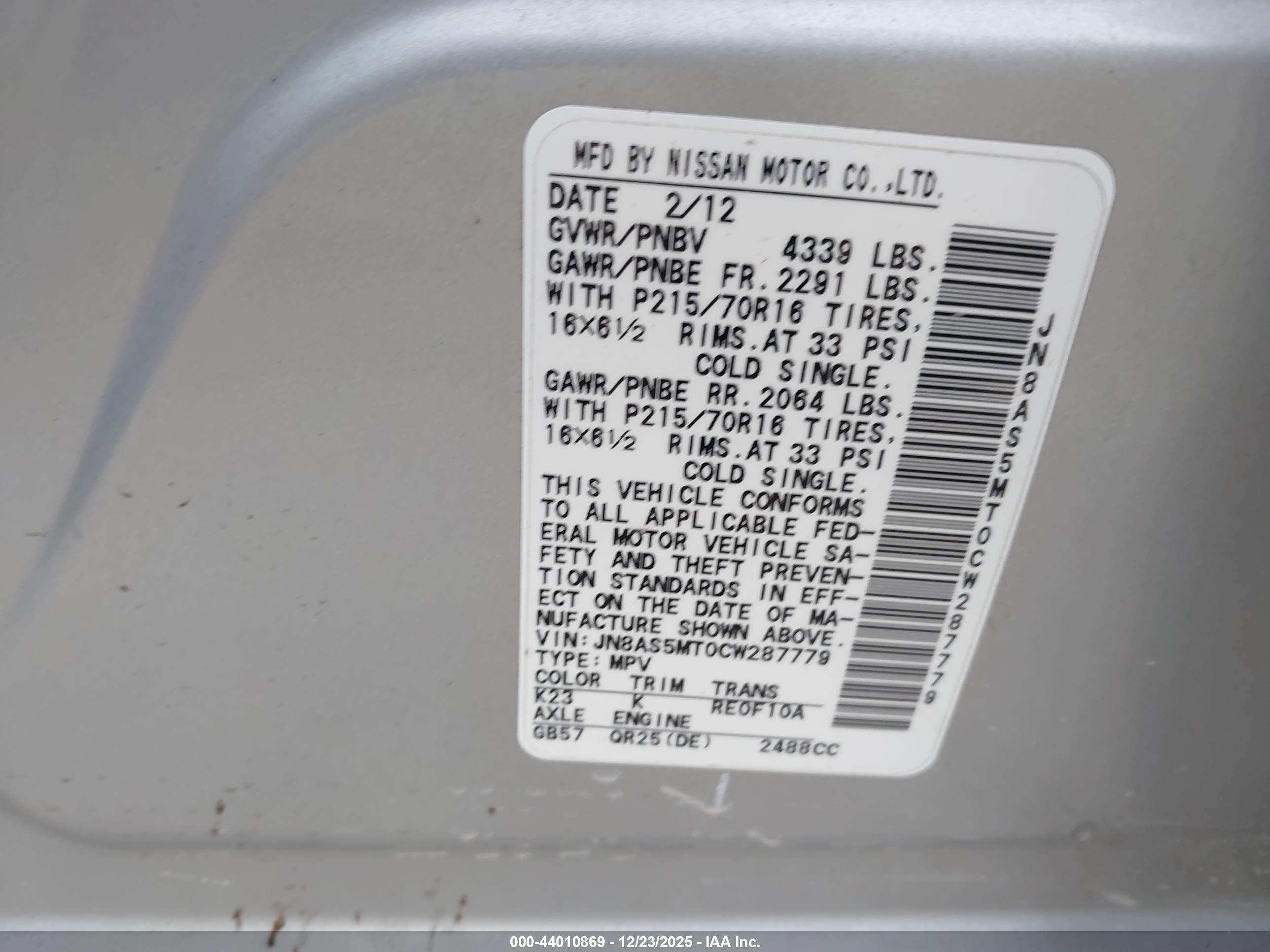 NISSAN ROGUE image 9