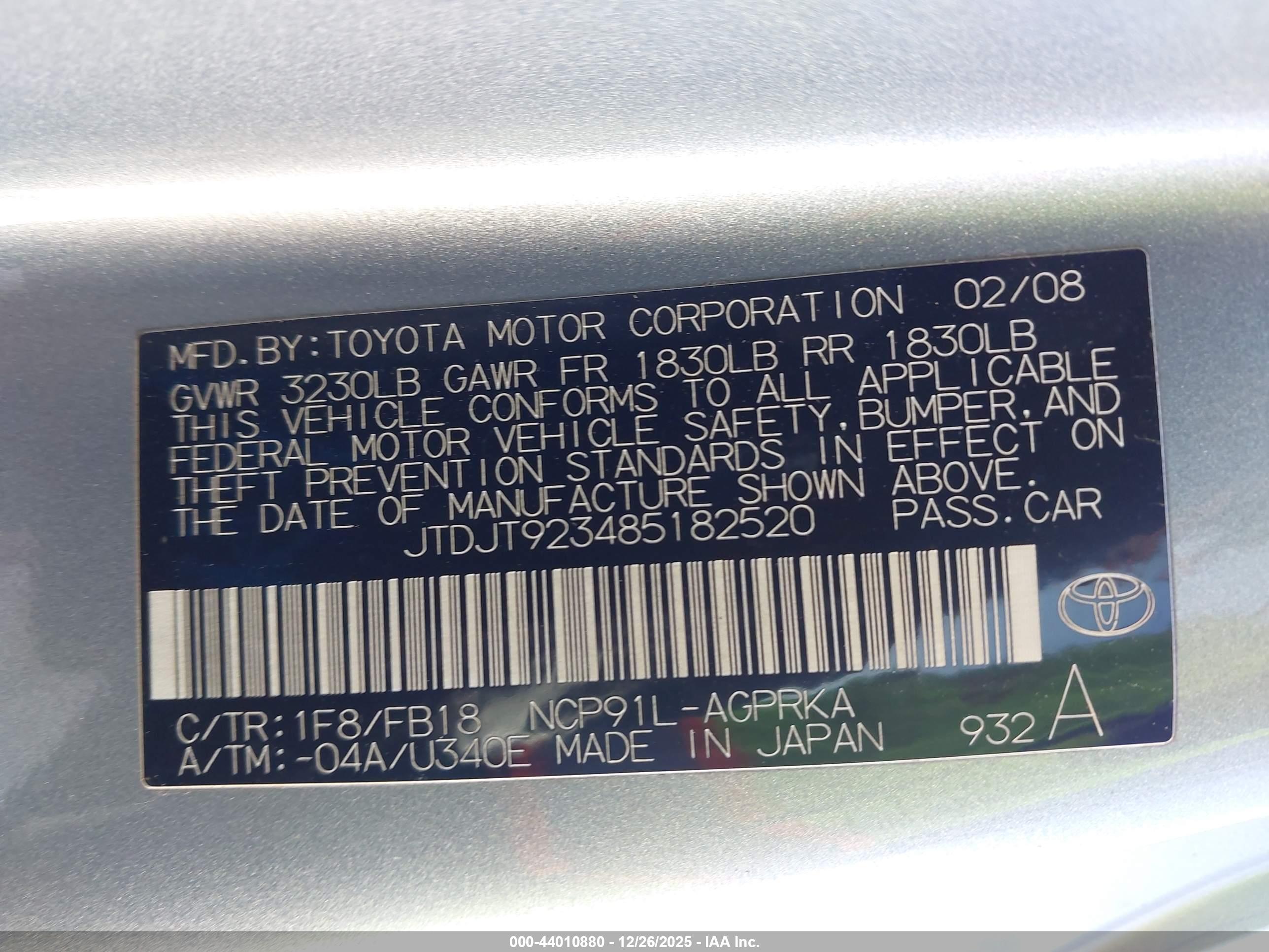 TOYOTA YARIS image 9