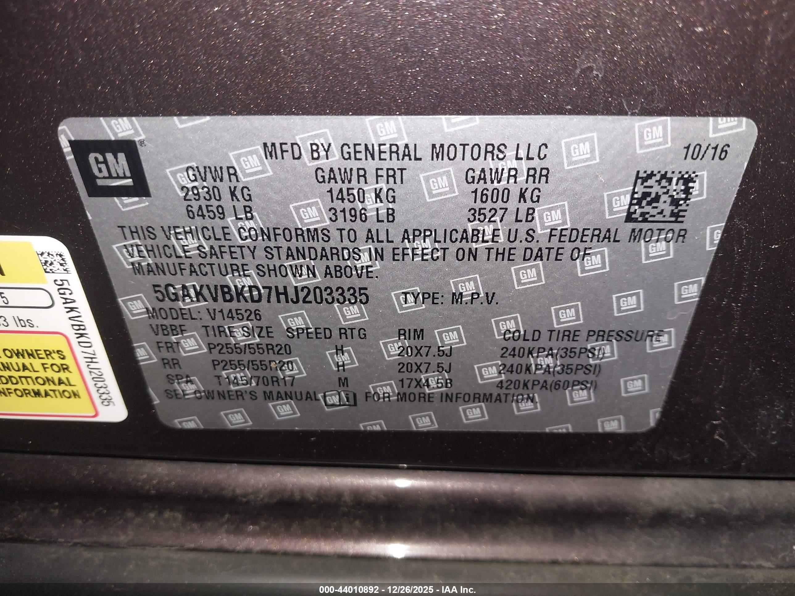 BUICK ENCLAVE image 9