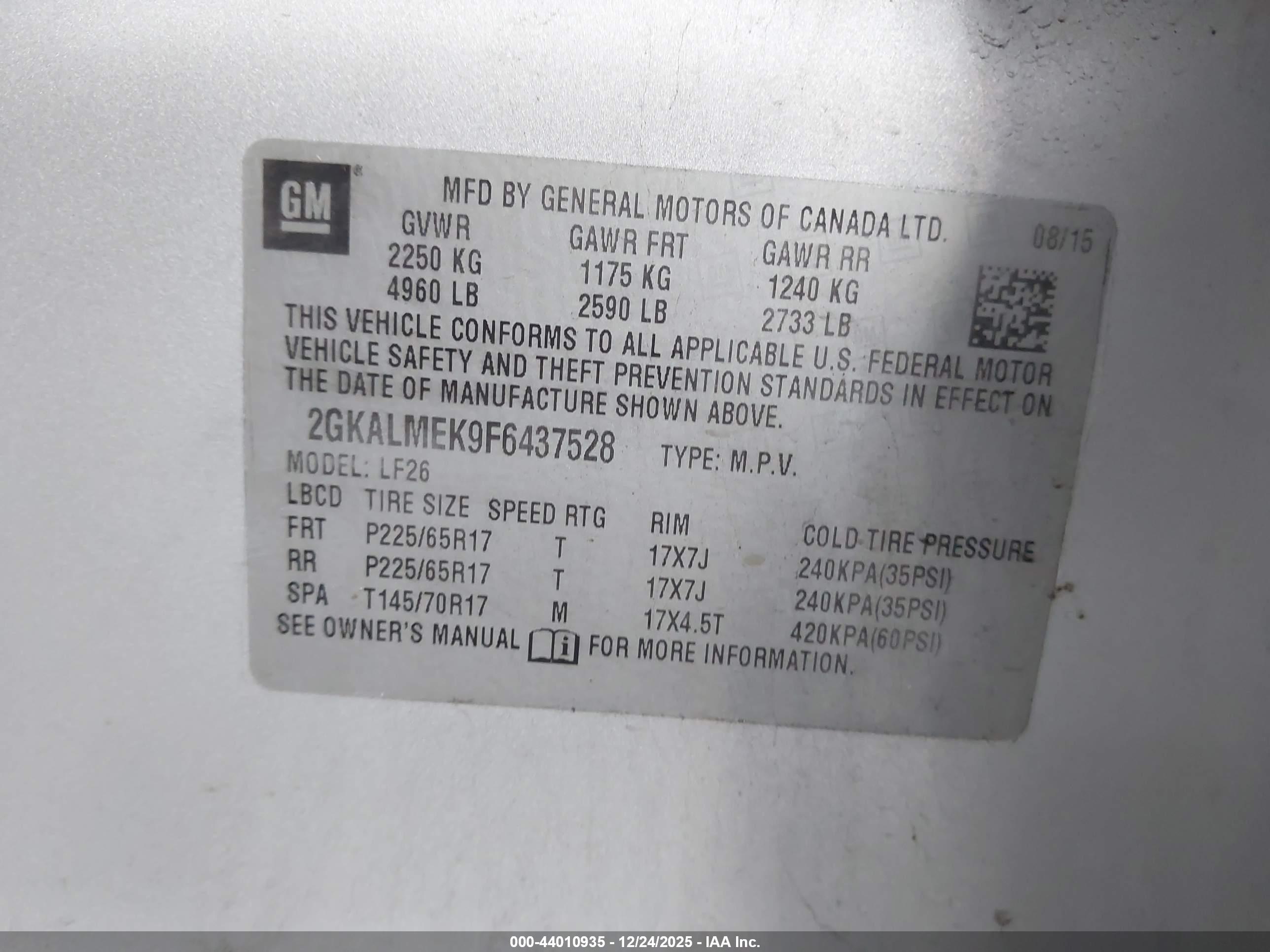 GMC TERRAIN image 9