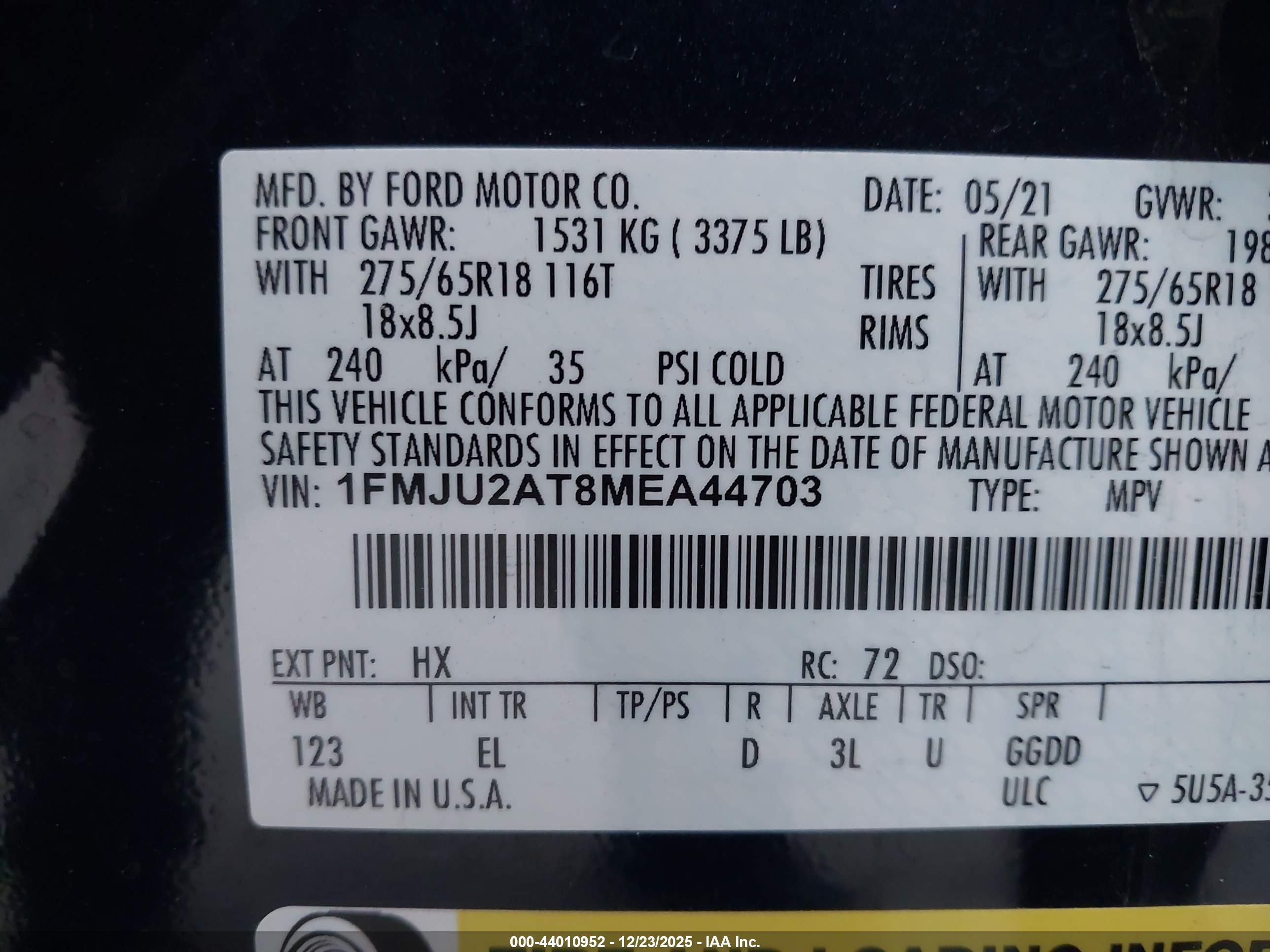 FORD EXPEDITION image 9