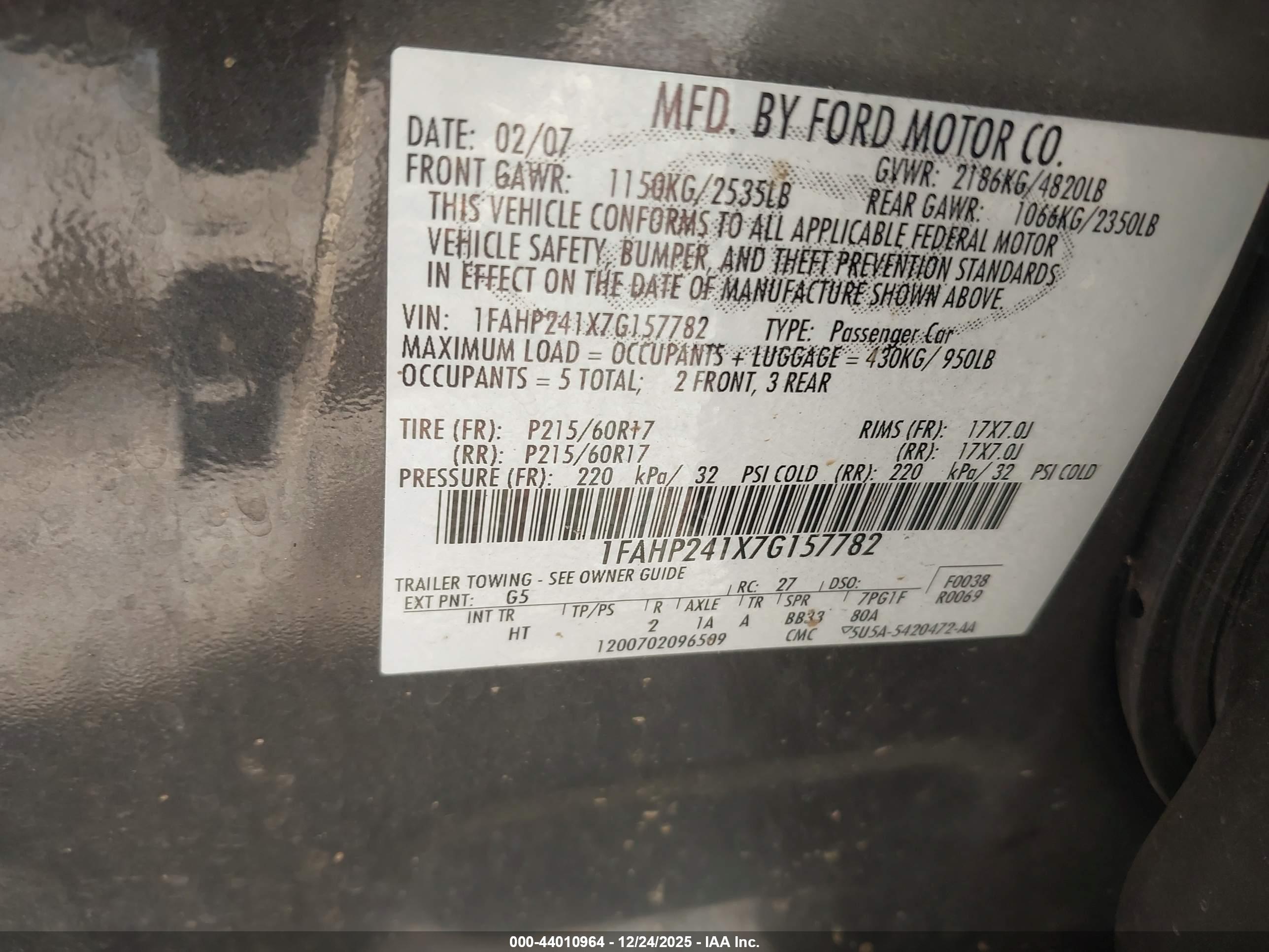 FORD FIVE image 9