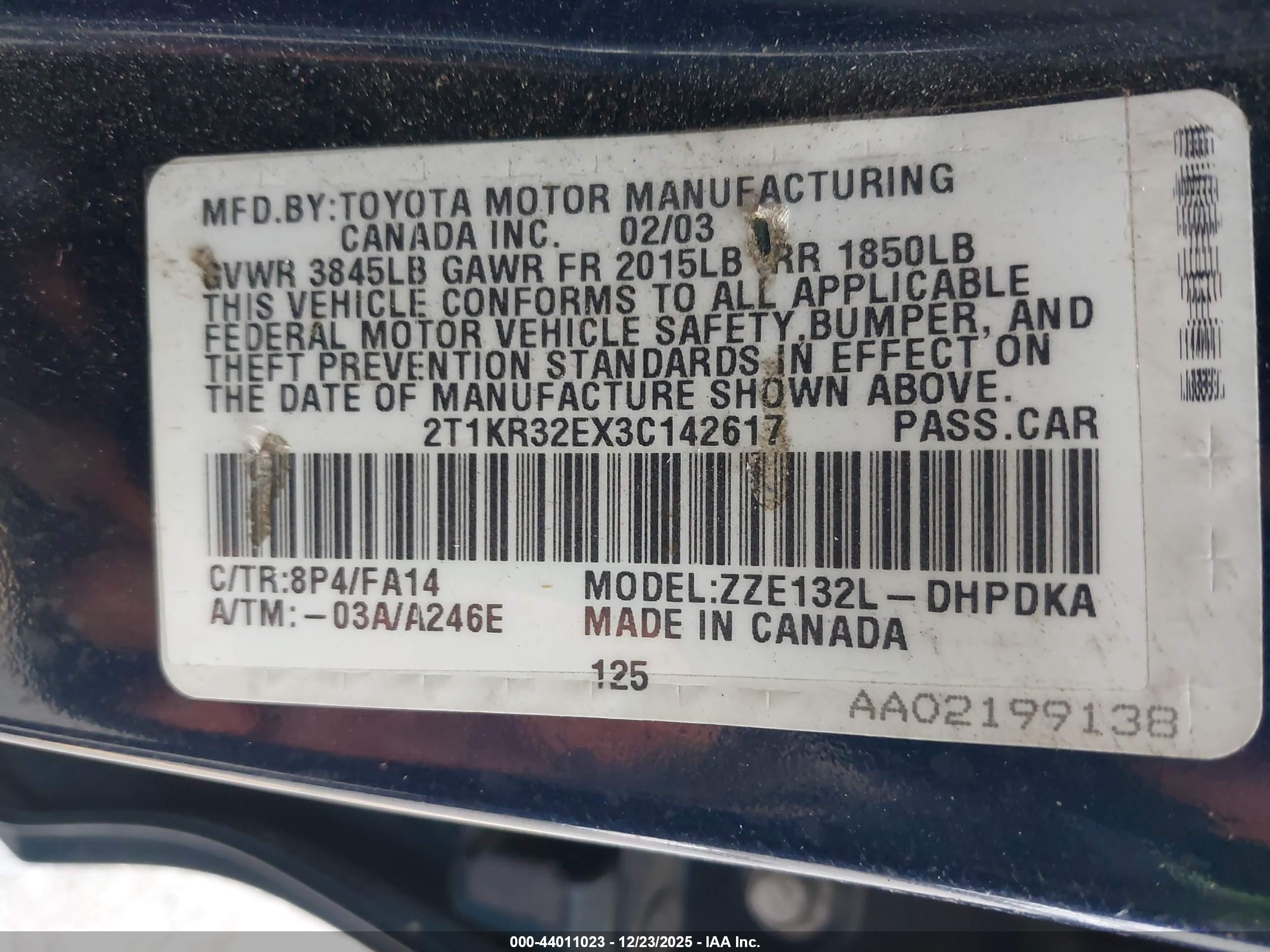 TOYOTA MATRIX image 9