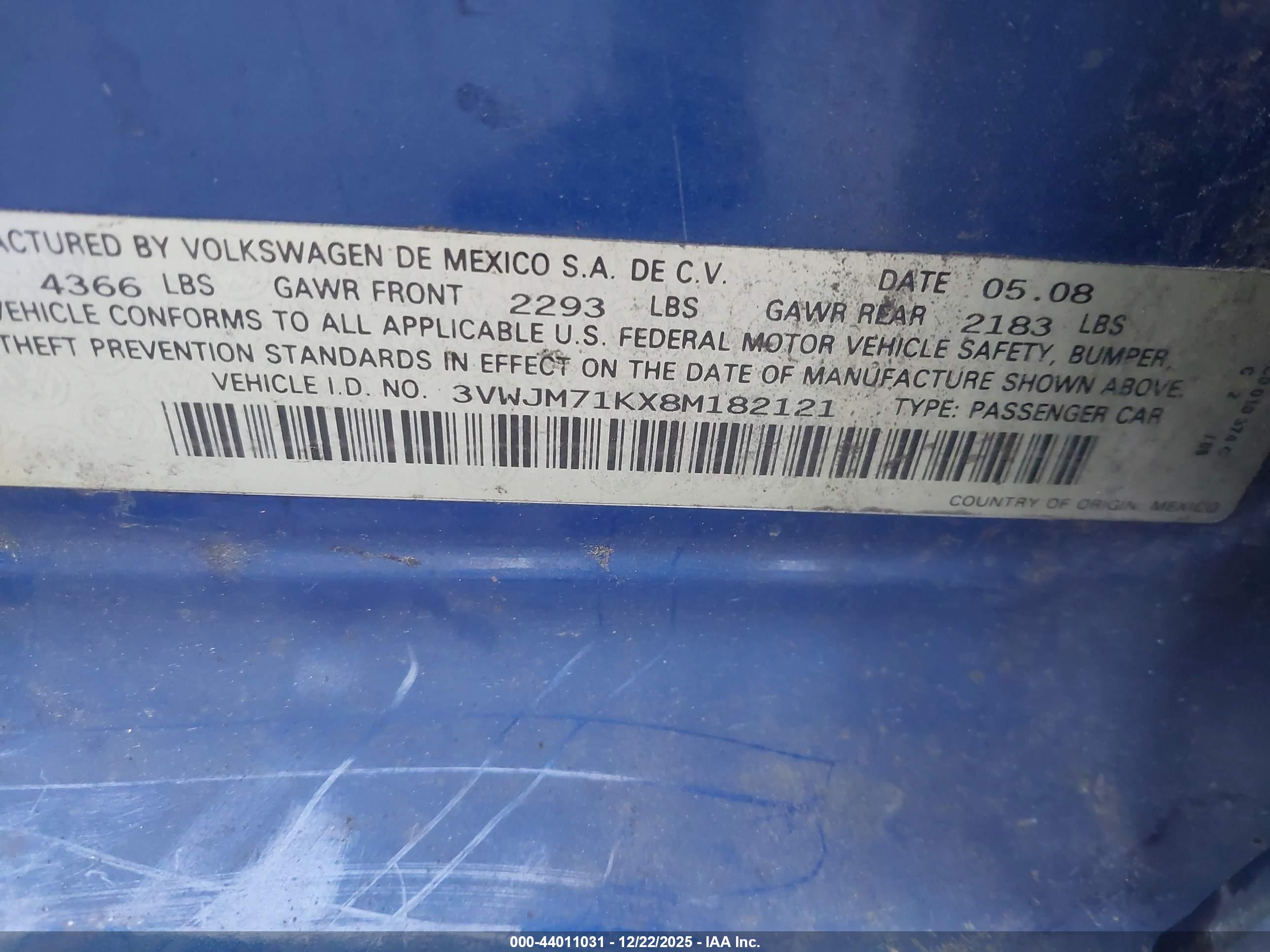 VOLKSWAGEN JETTA image 9