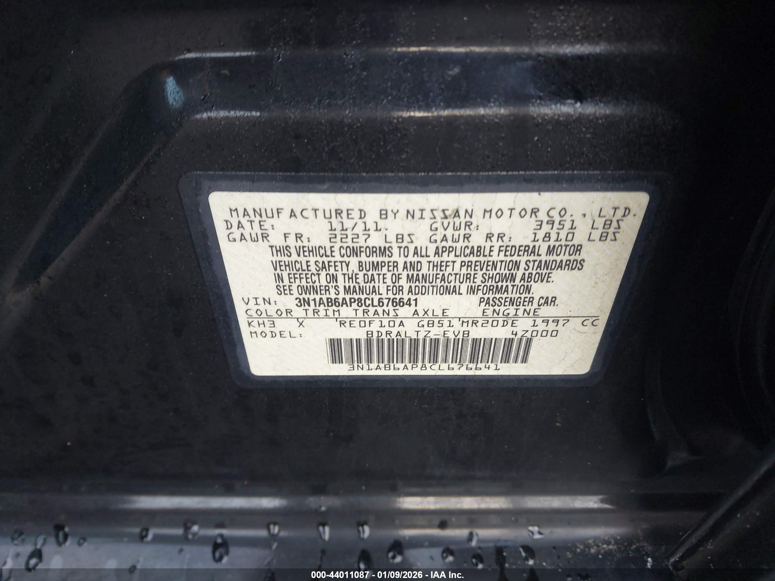 NISSAN SENTRA image 9