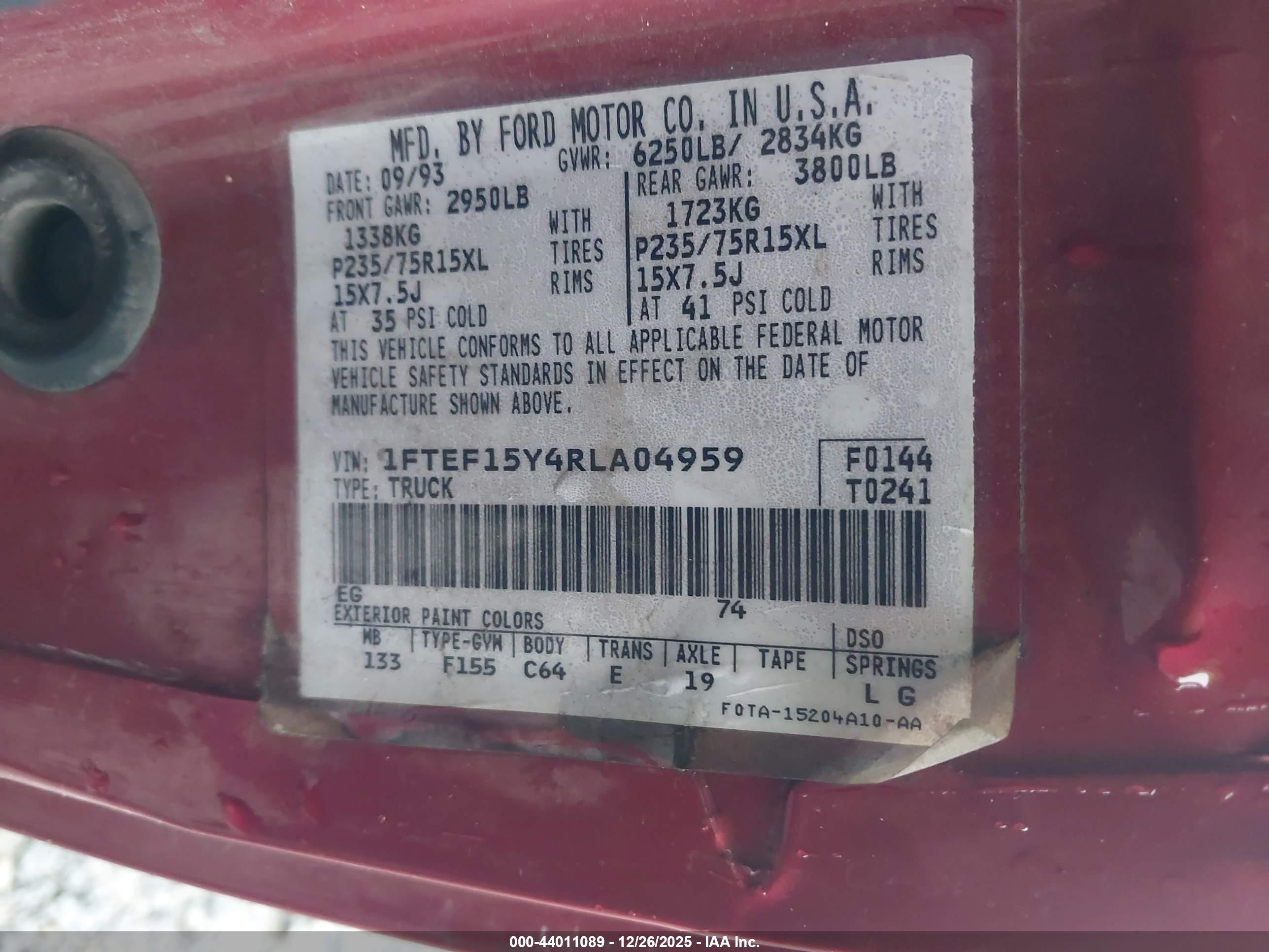 FORD F150 image 9
