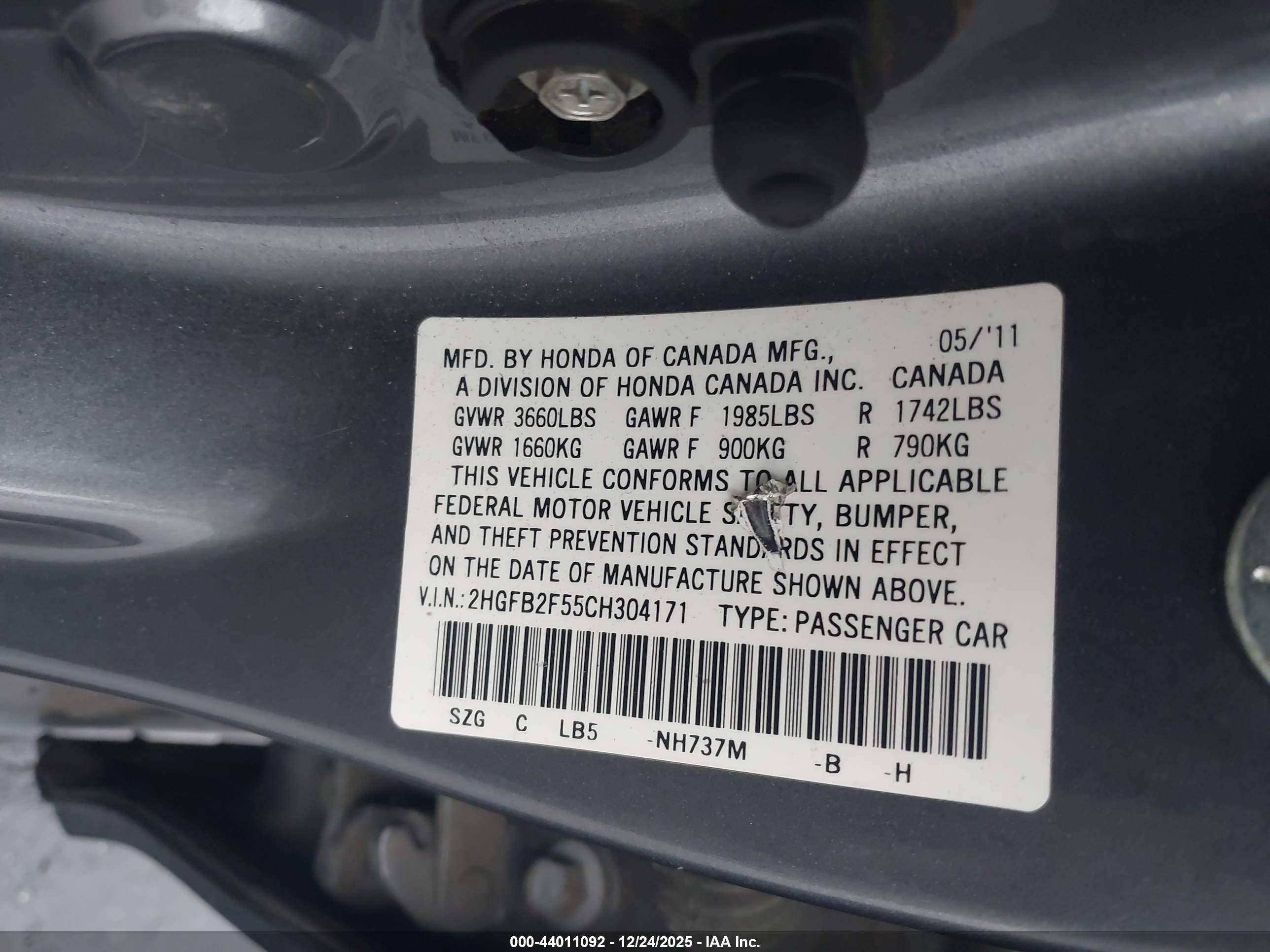 HONDA CIVIC image 9