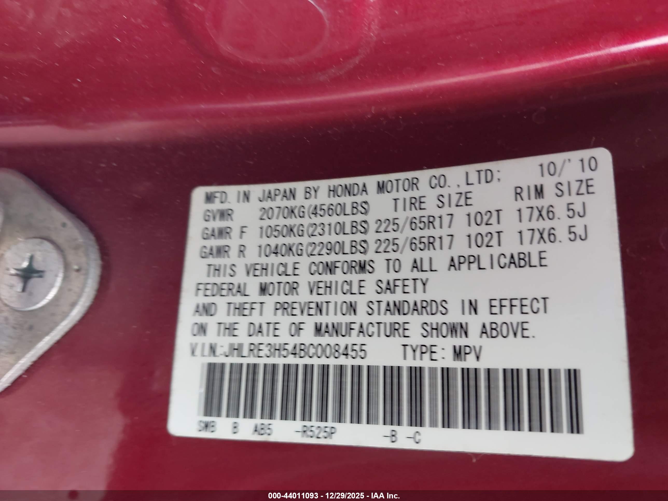 HONDA CR-V image 9