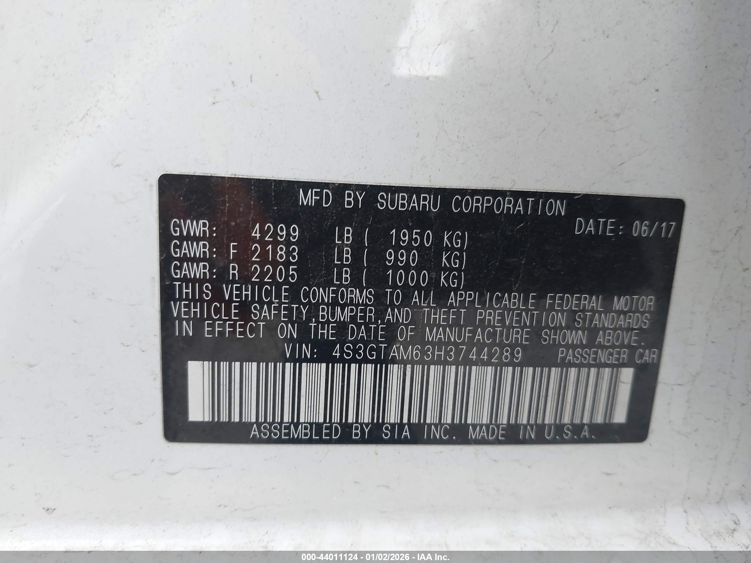 SUBARU IMPREZA image 9