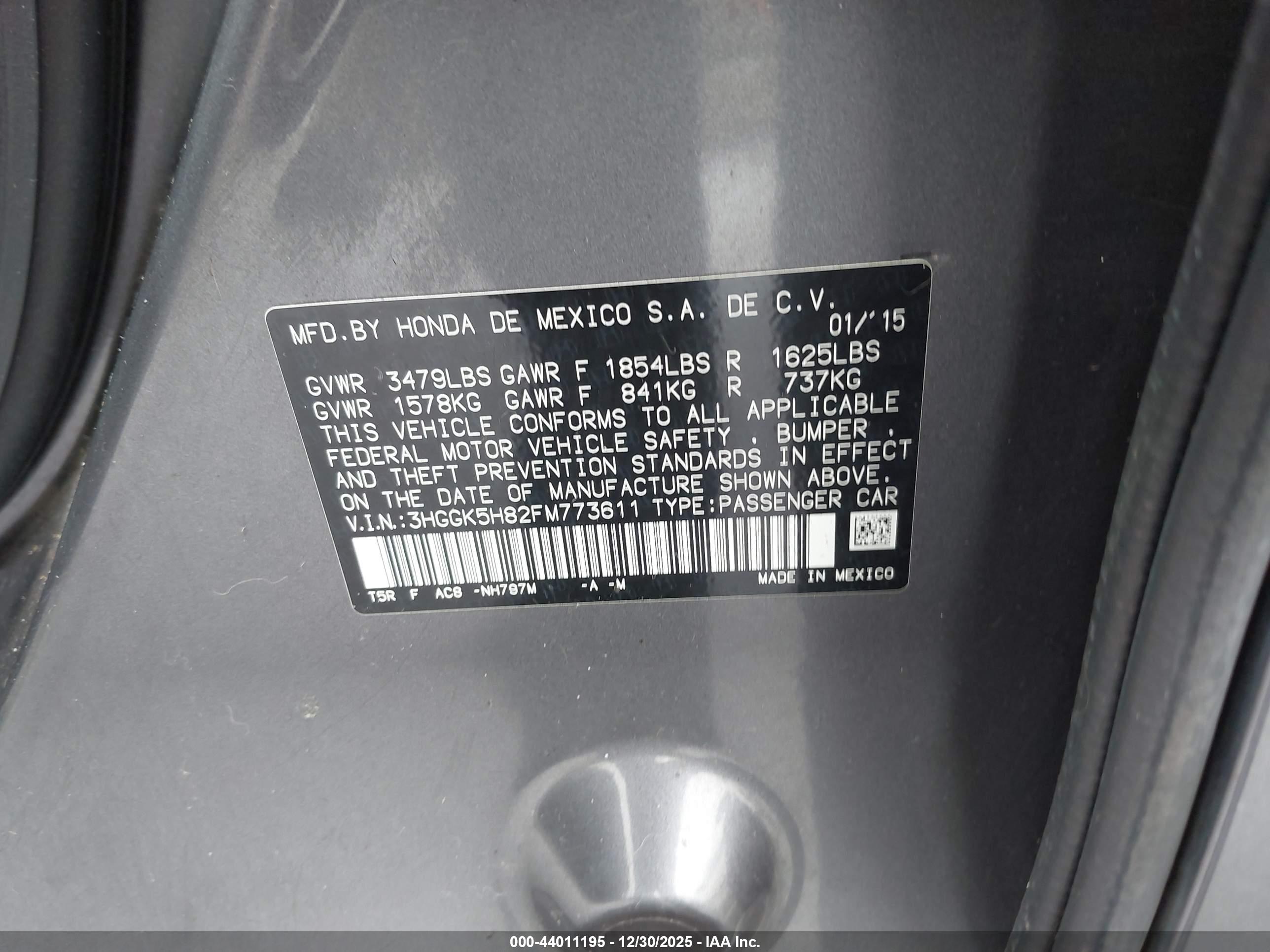 HONDA FIT image 9