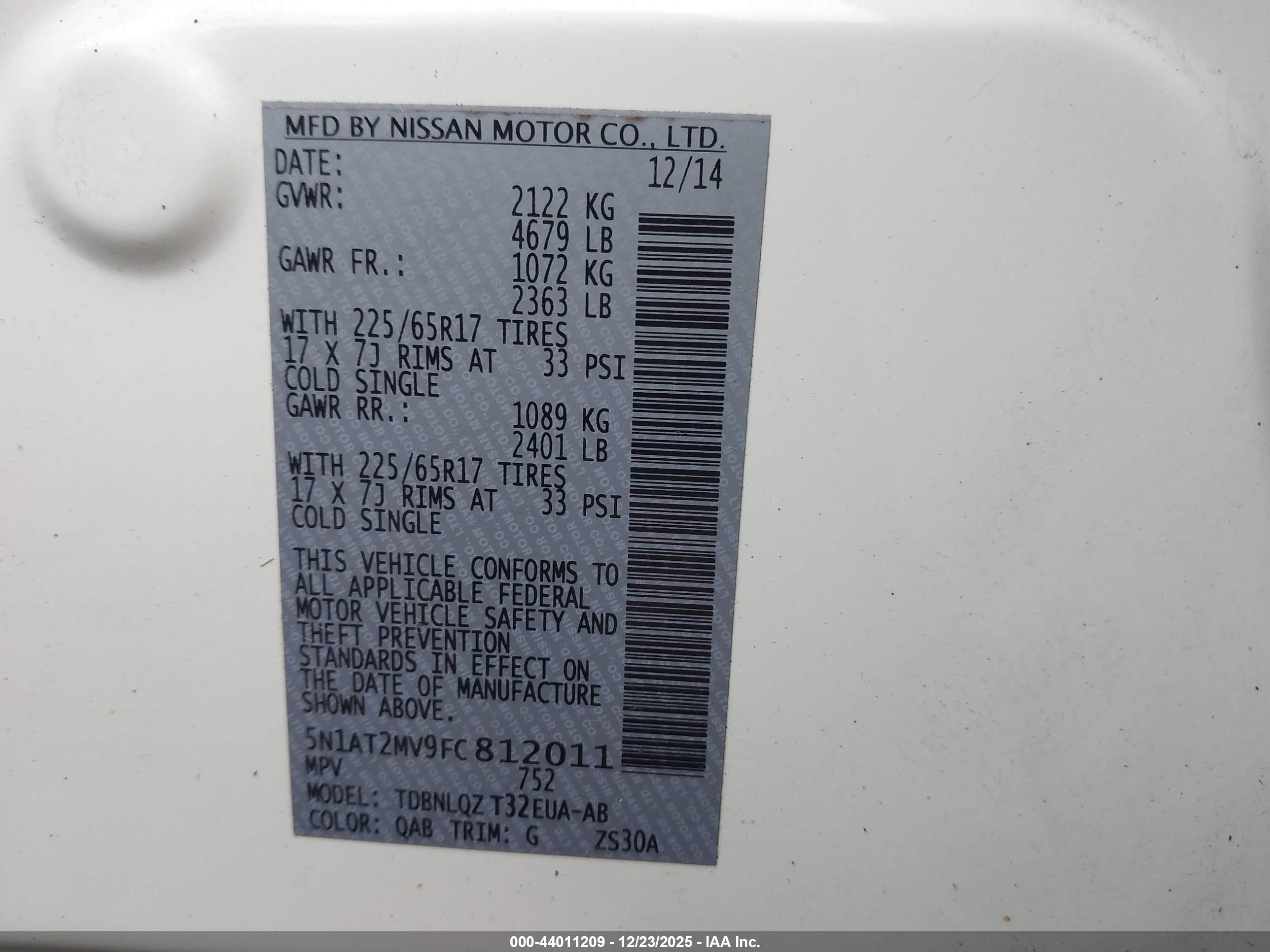NISSAN ROGUE image 9