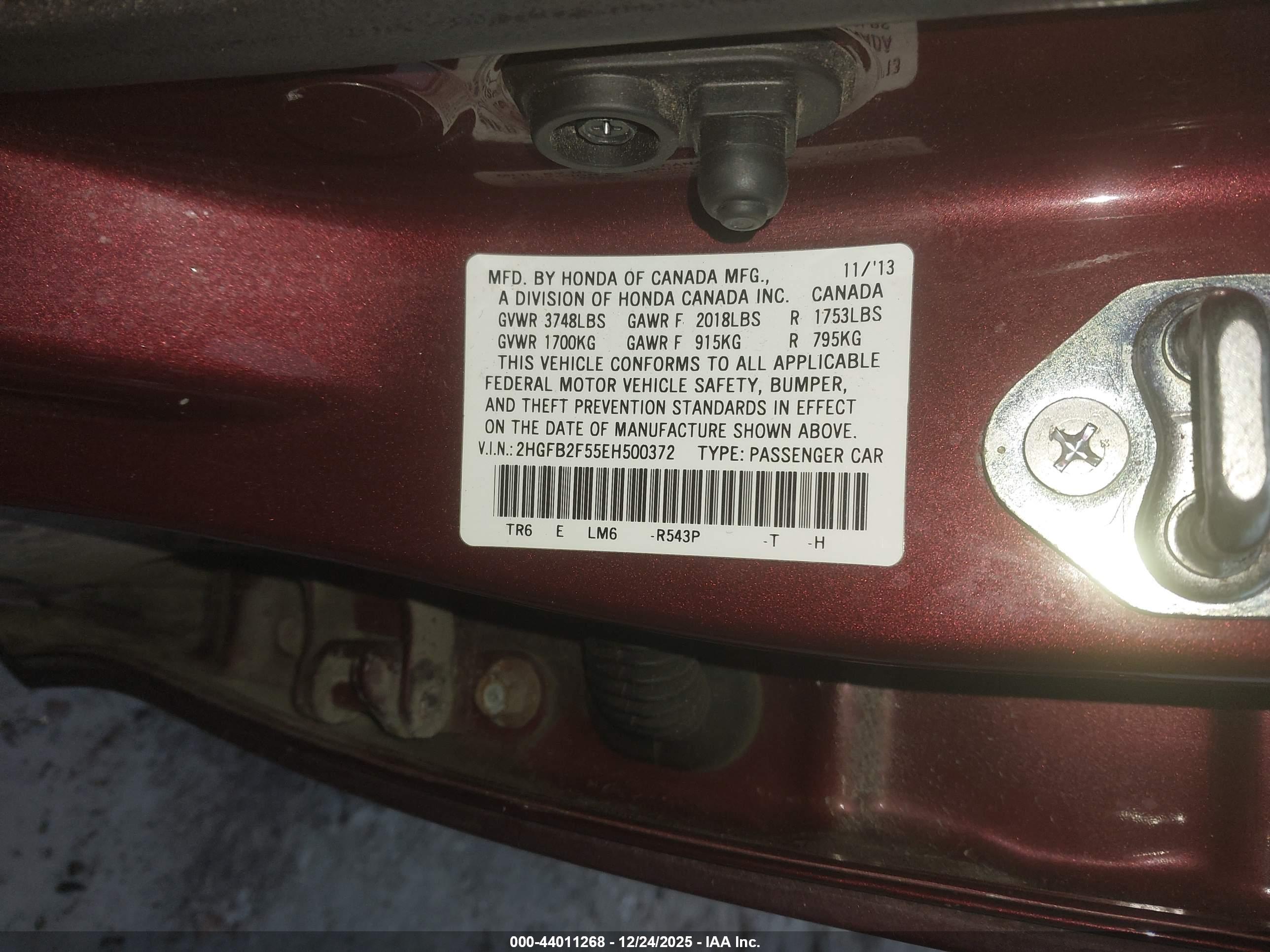 HONDA CIVIC image 9