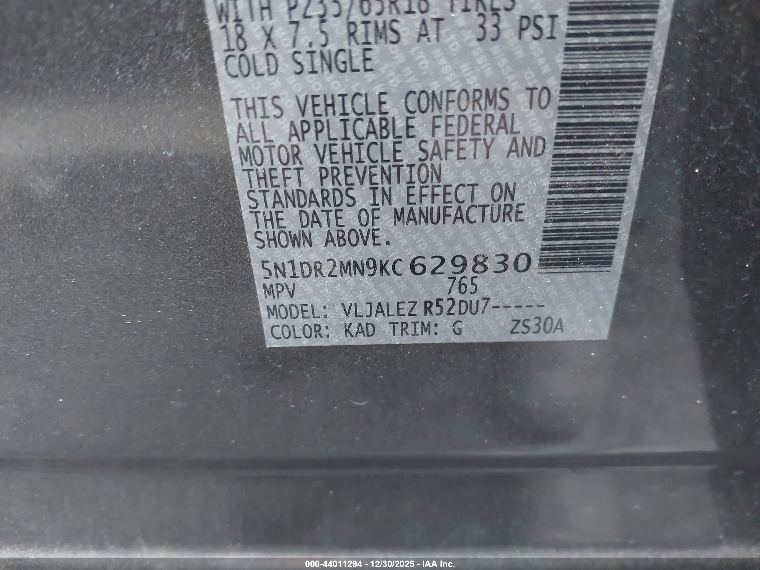 NISSAN PATHFINDER image 9