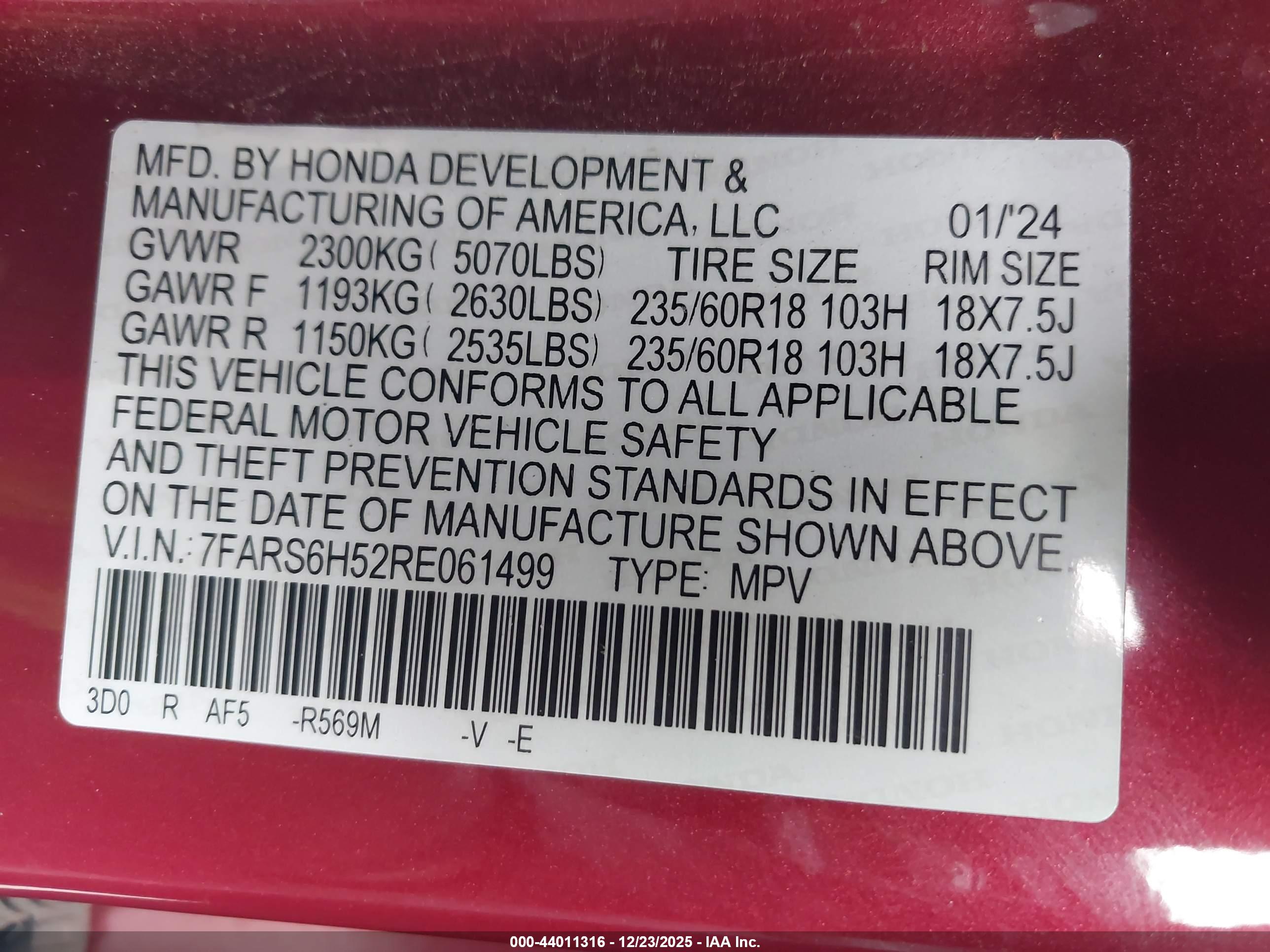 HONDA CR-V image 9