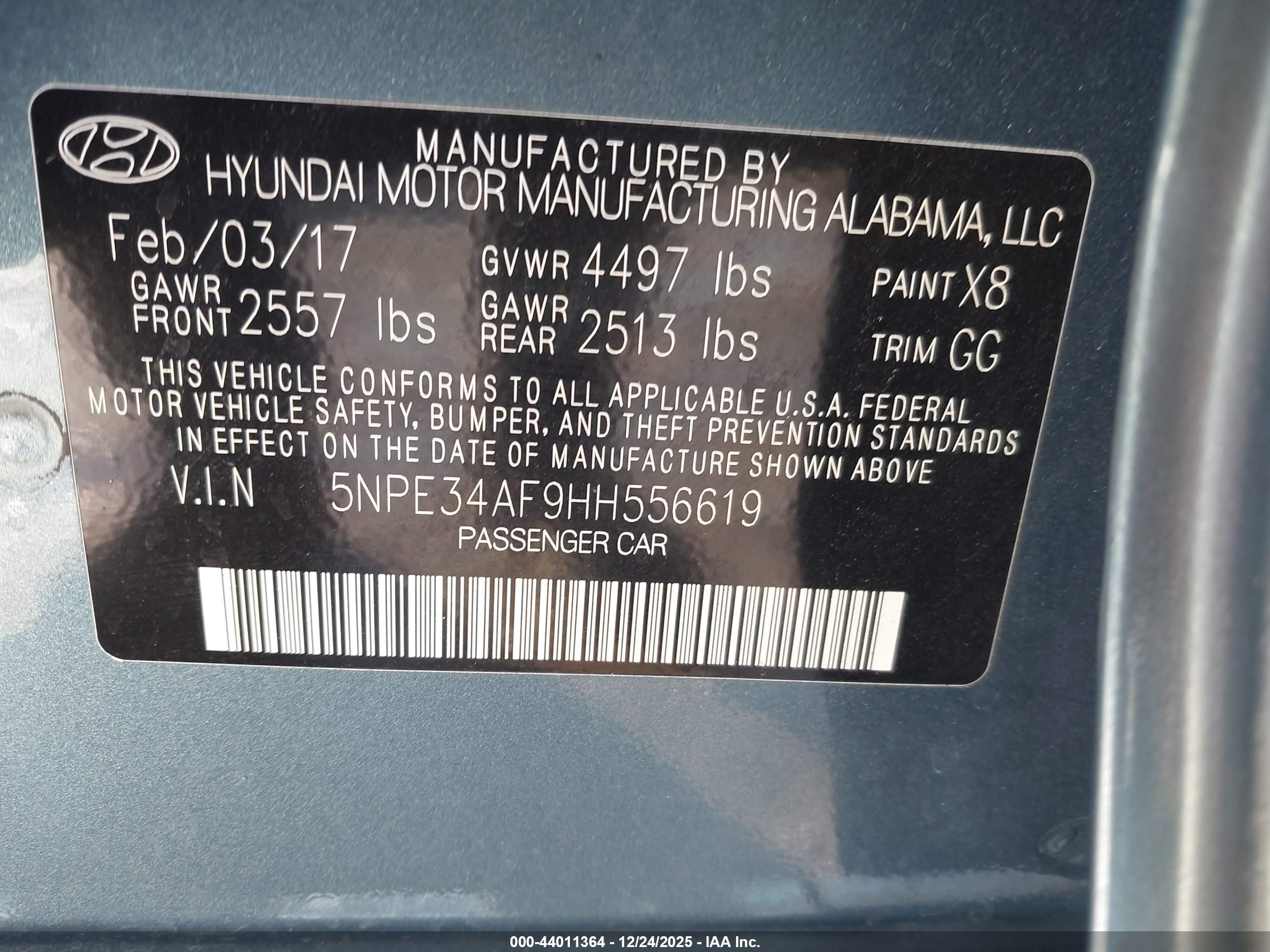 HYUNDAI SONATA image 9