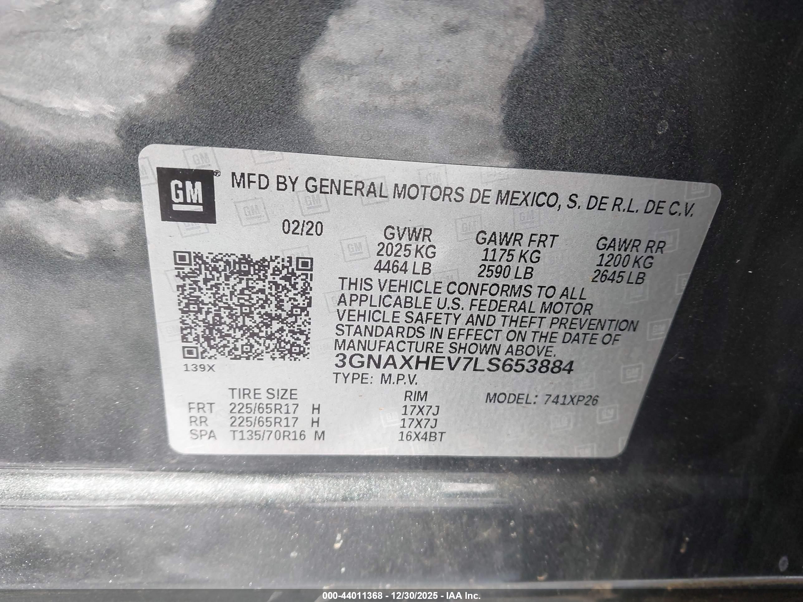 CHEVROLET EQUINOX image 9