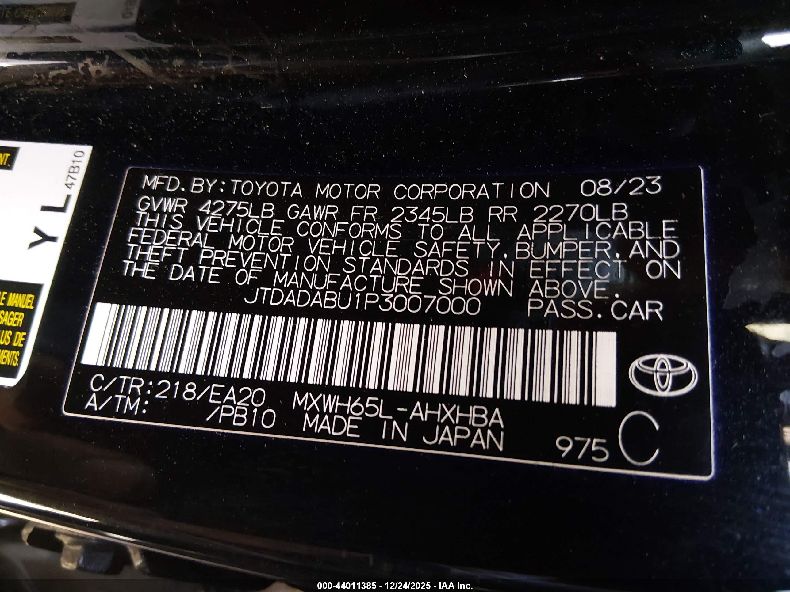 TOYOTA PRIUS image 9