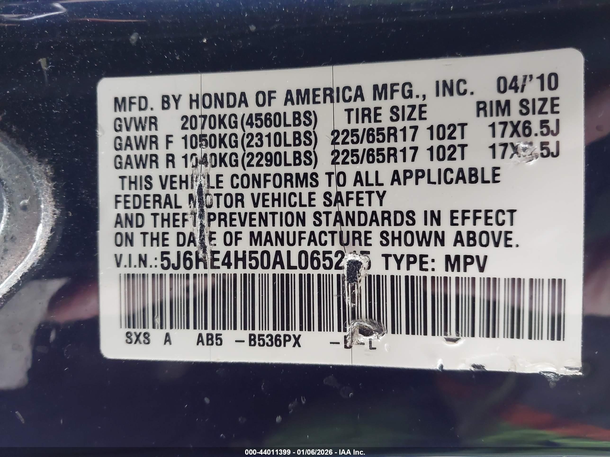 HONDA CR-V image 9