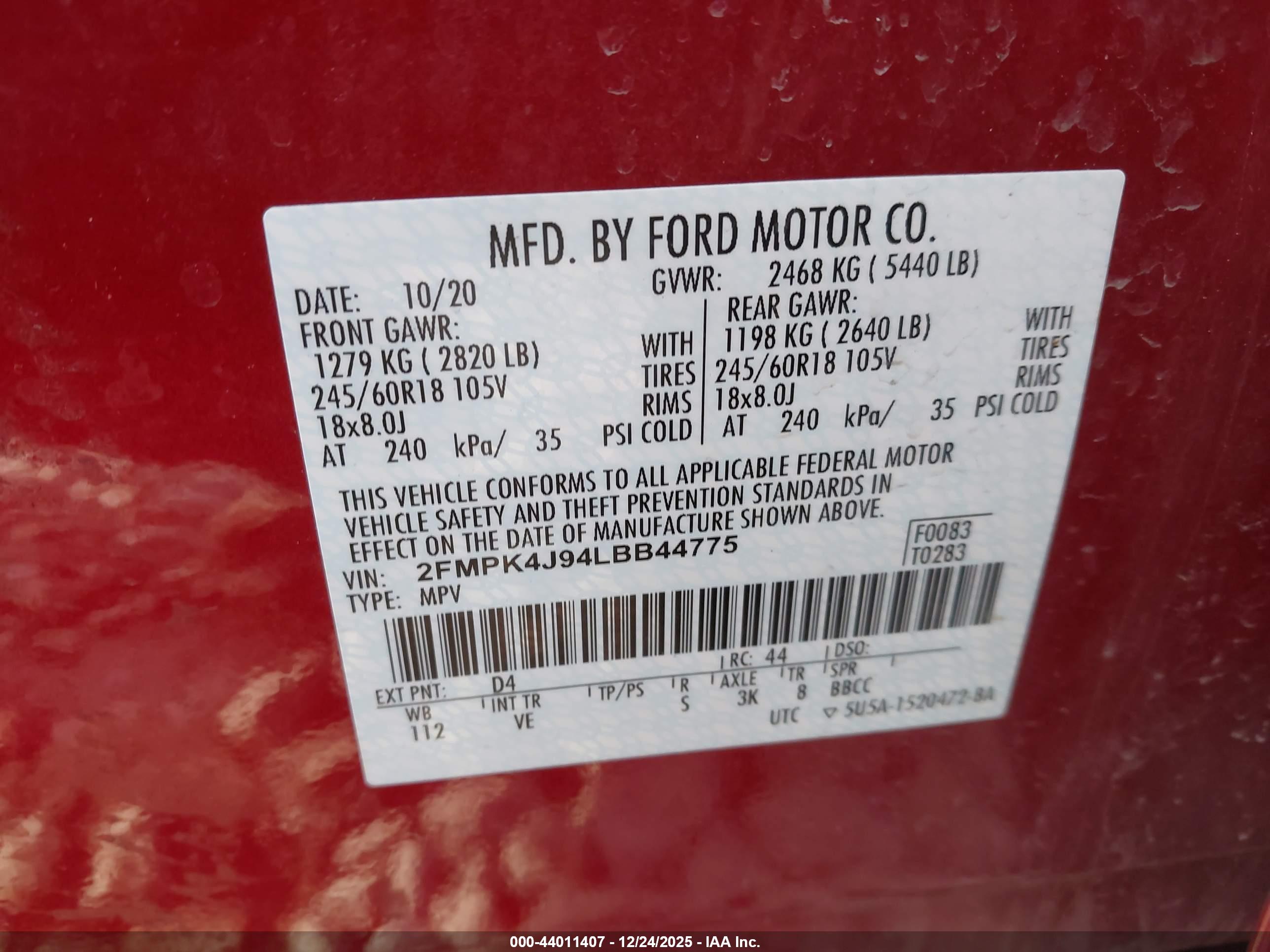 FORD EDGE image 9
