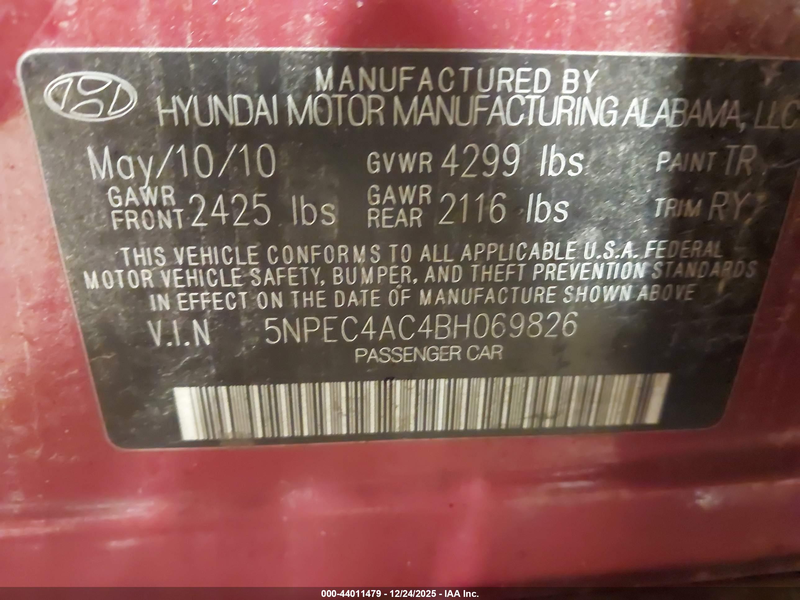 HYUNDAI SONATA image 9