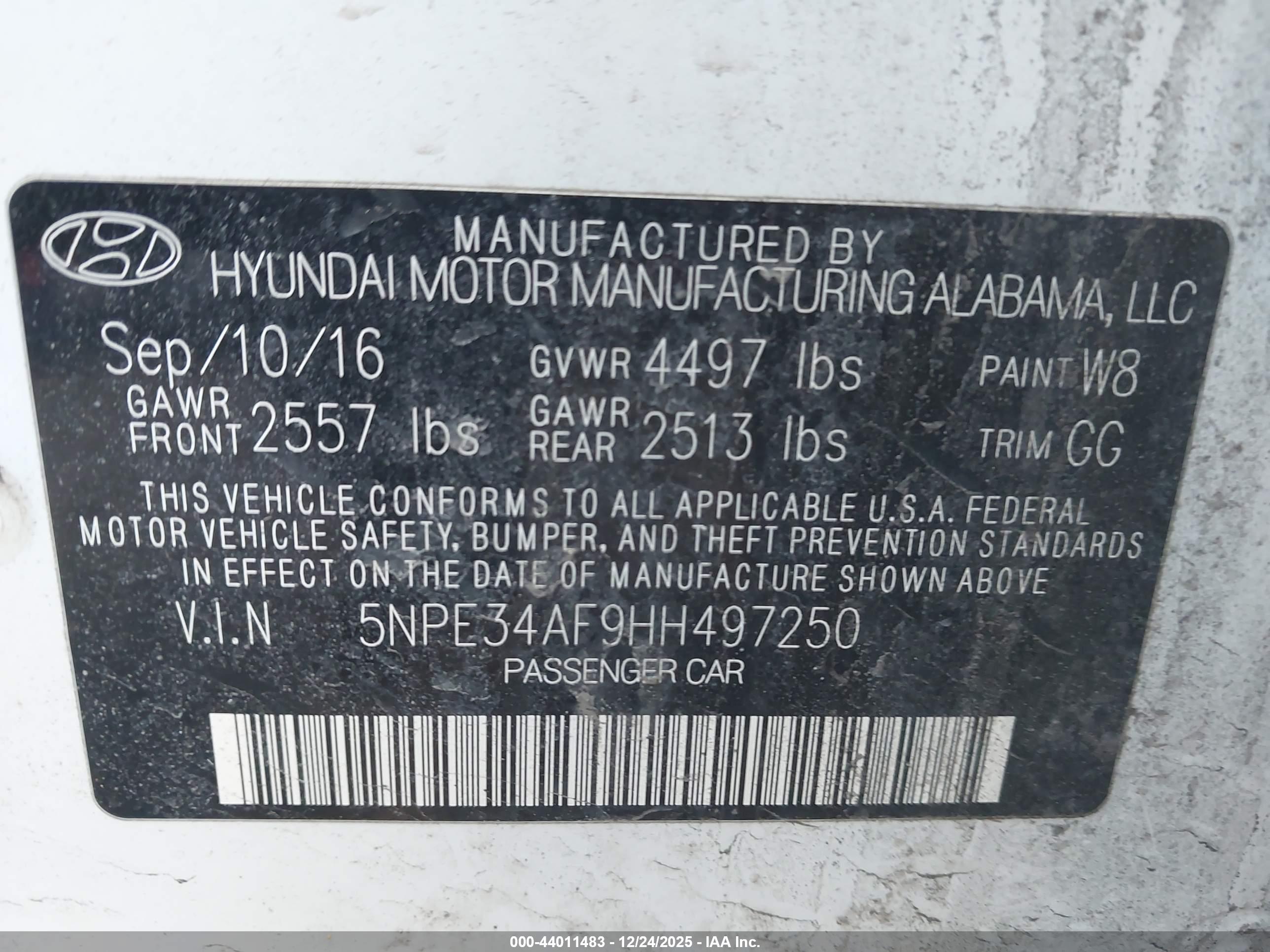 HYUNDAI SONATA image 9