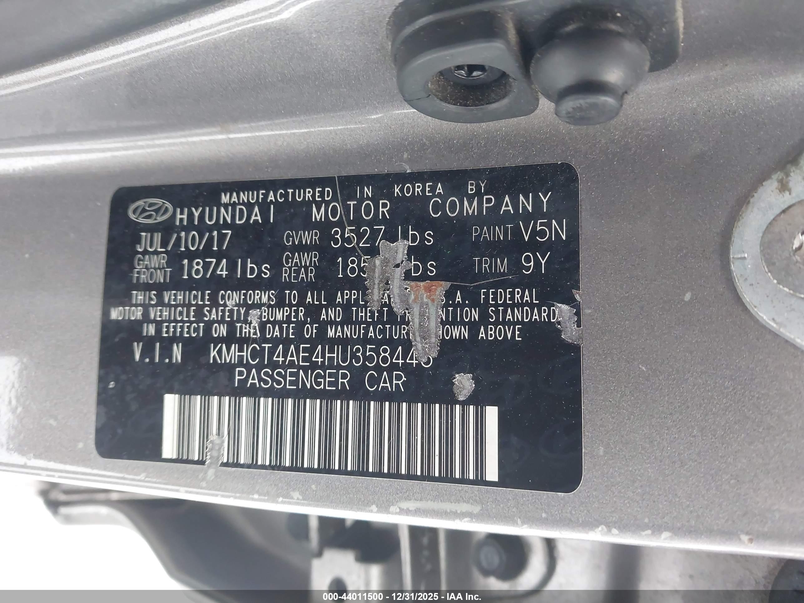 HYUNDAI ACCENT image 9