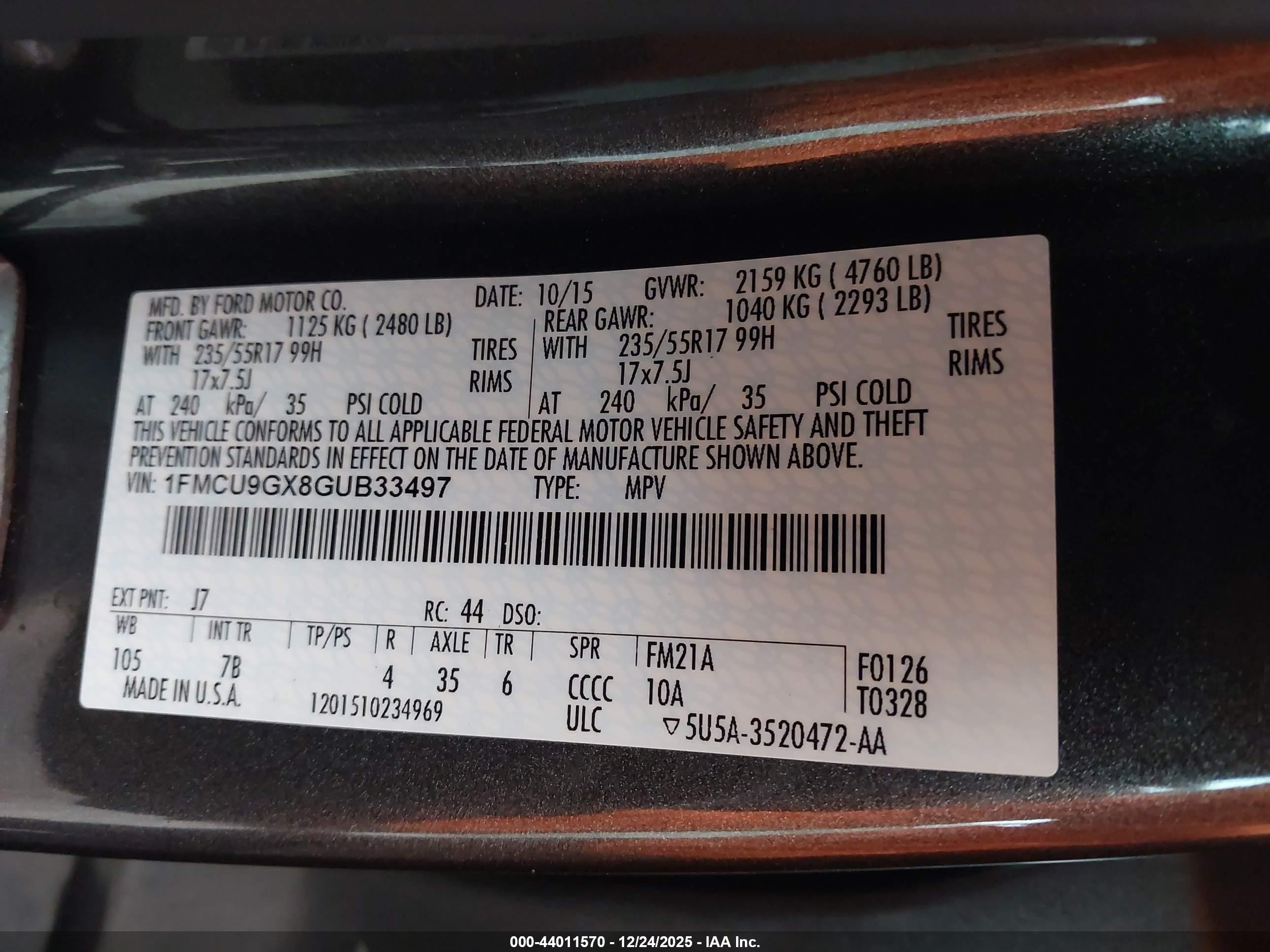FORD ESCAPE image 9