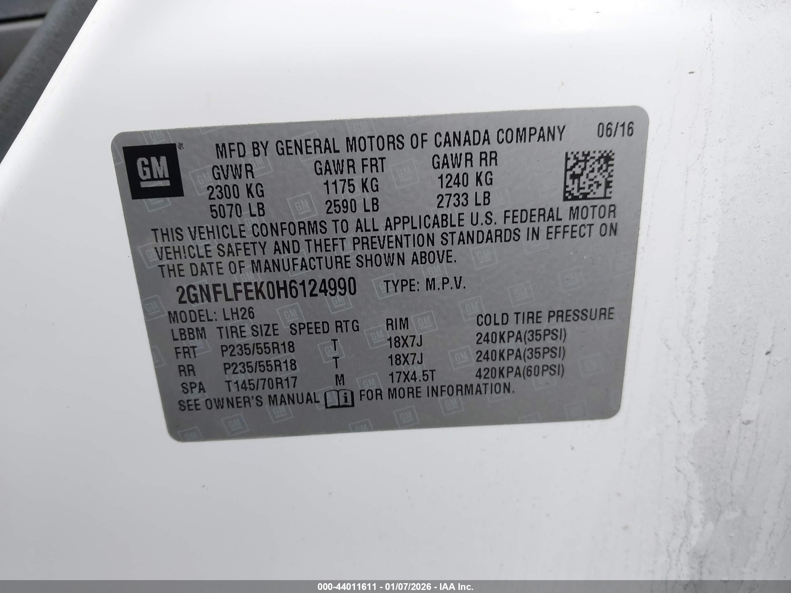 CHEVROLET EQUINOX image 9