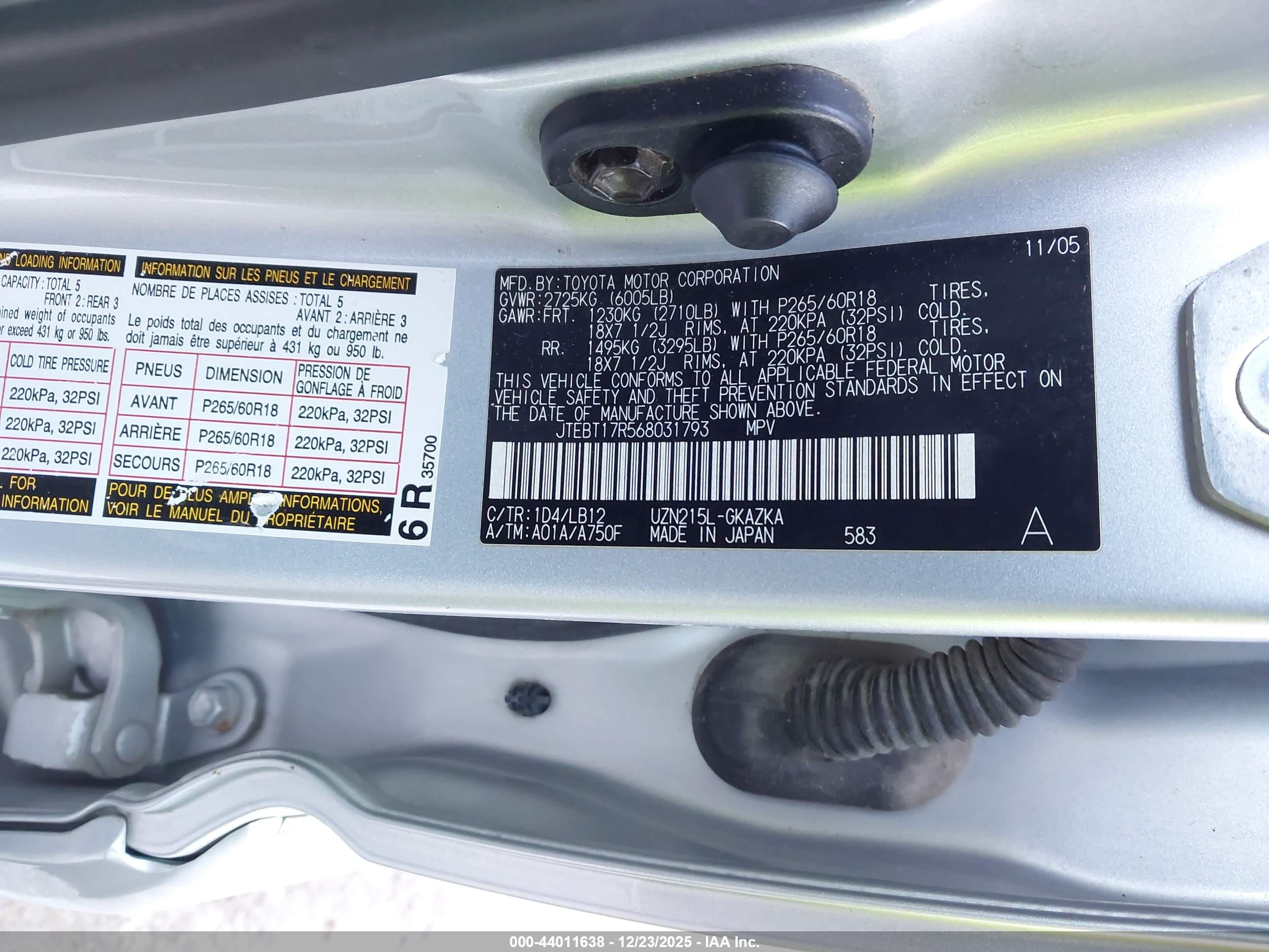 TOYOTA 4RUNNER image 9