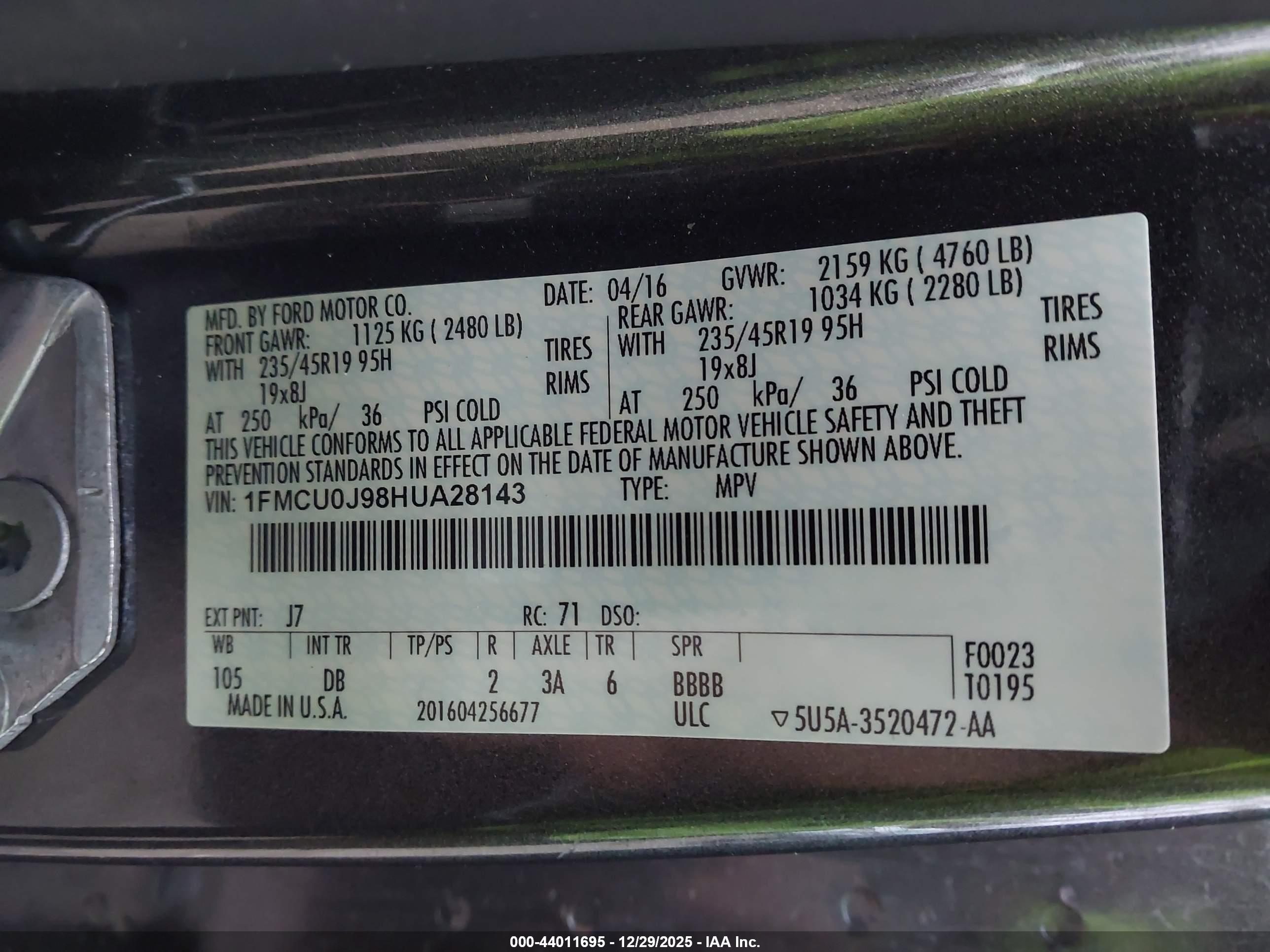 FORD ESCAPE image 9