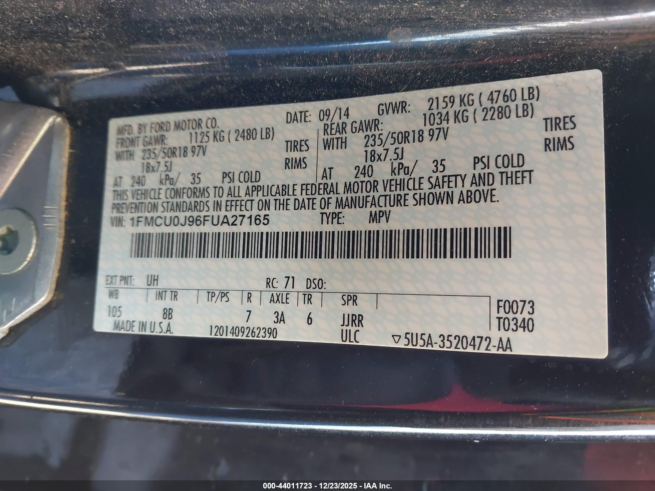 FORD ESCAPE image 9