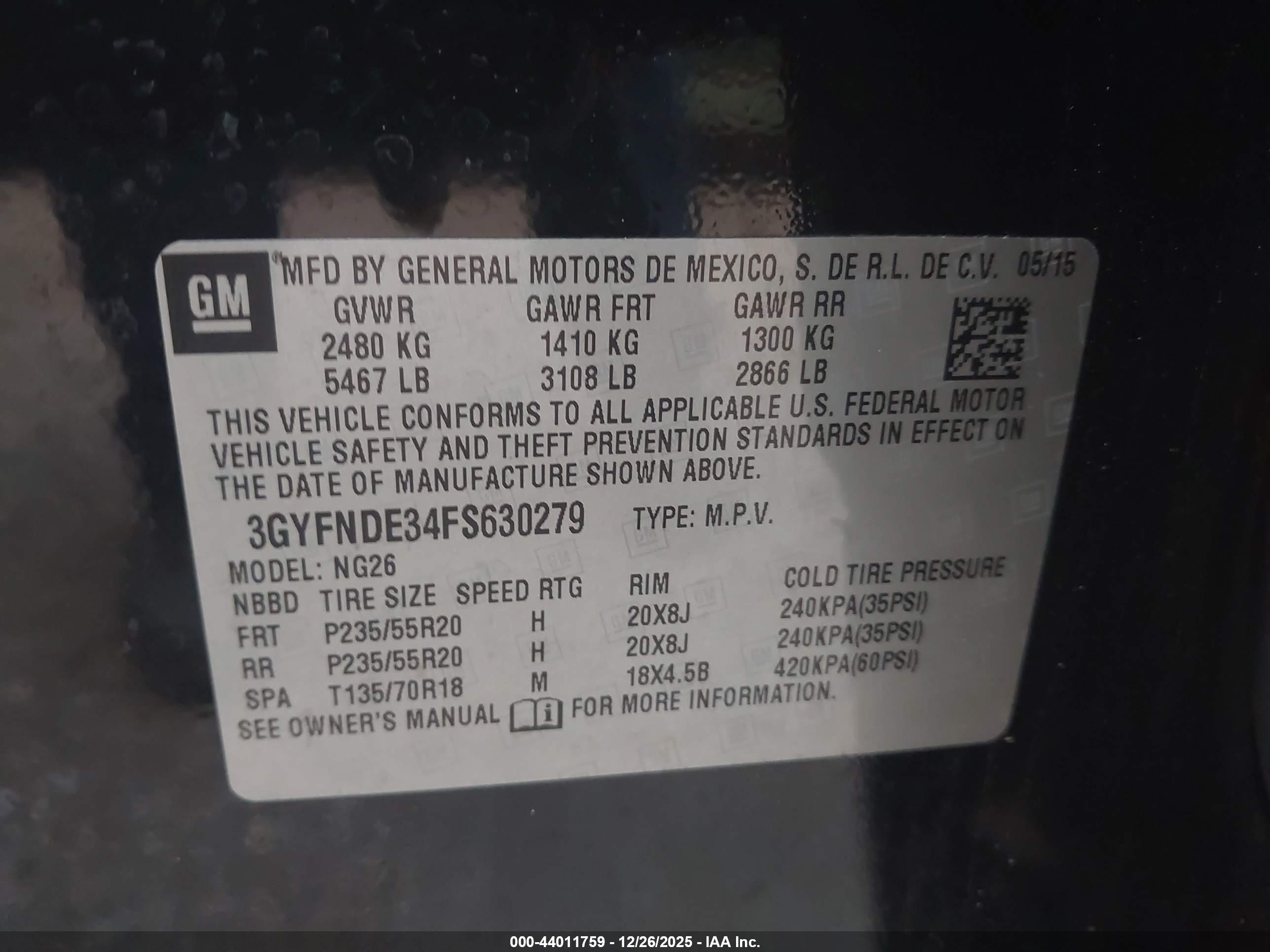CADILLAC SRX image 9
