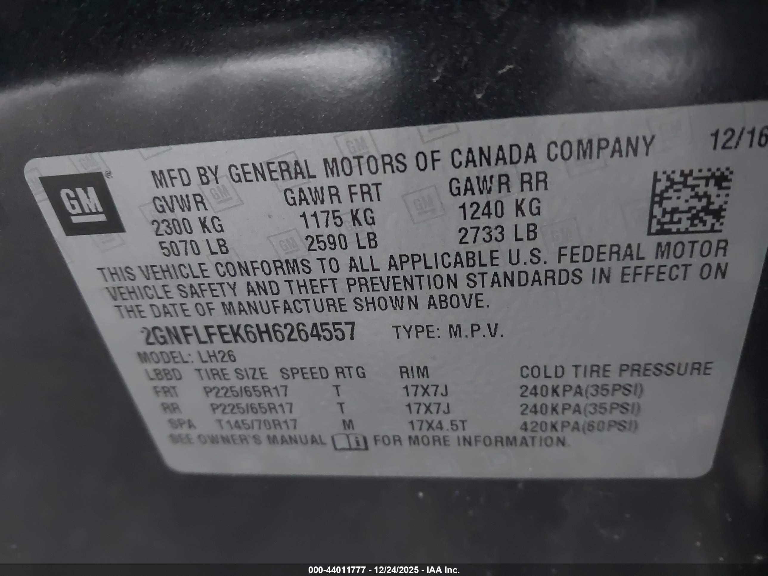 CHEVROLET EQUINOX image 9